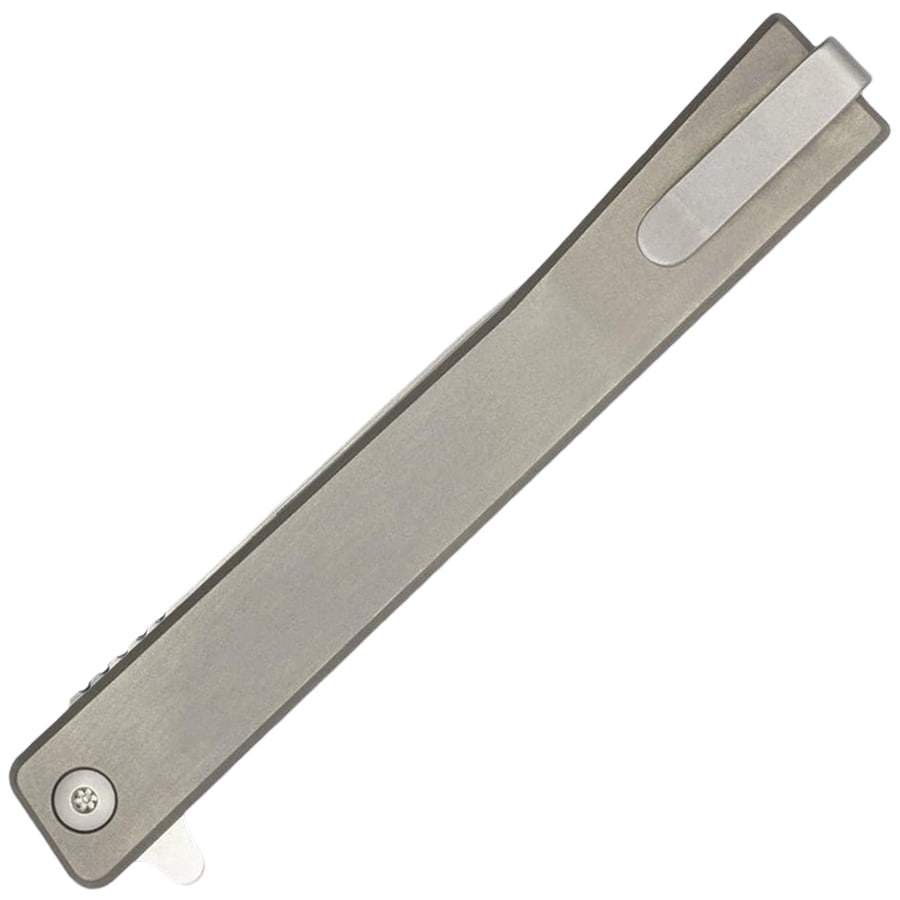 Nóż składany Ocaso Solstice Titanium Straight Blade - Satin