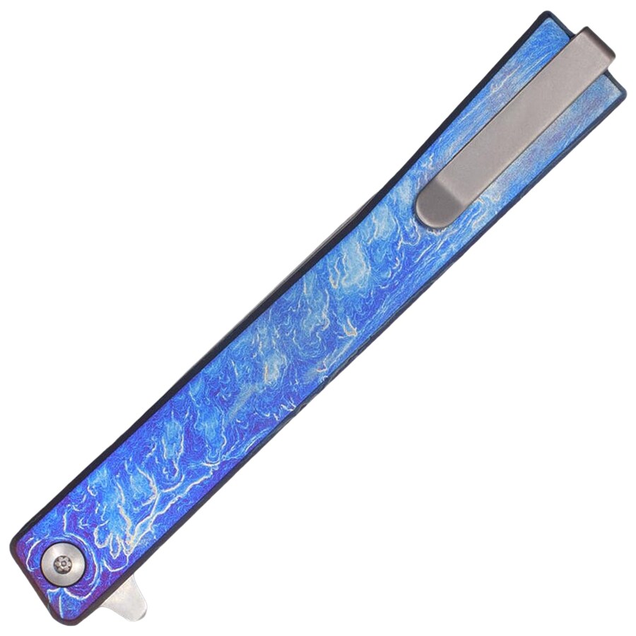 Nóż składany Ocaso Solstice Anodized Titanium - Satin