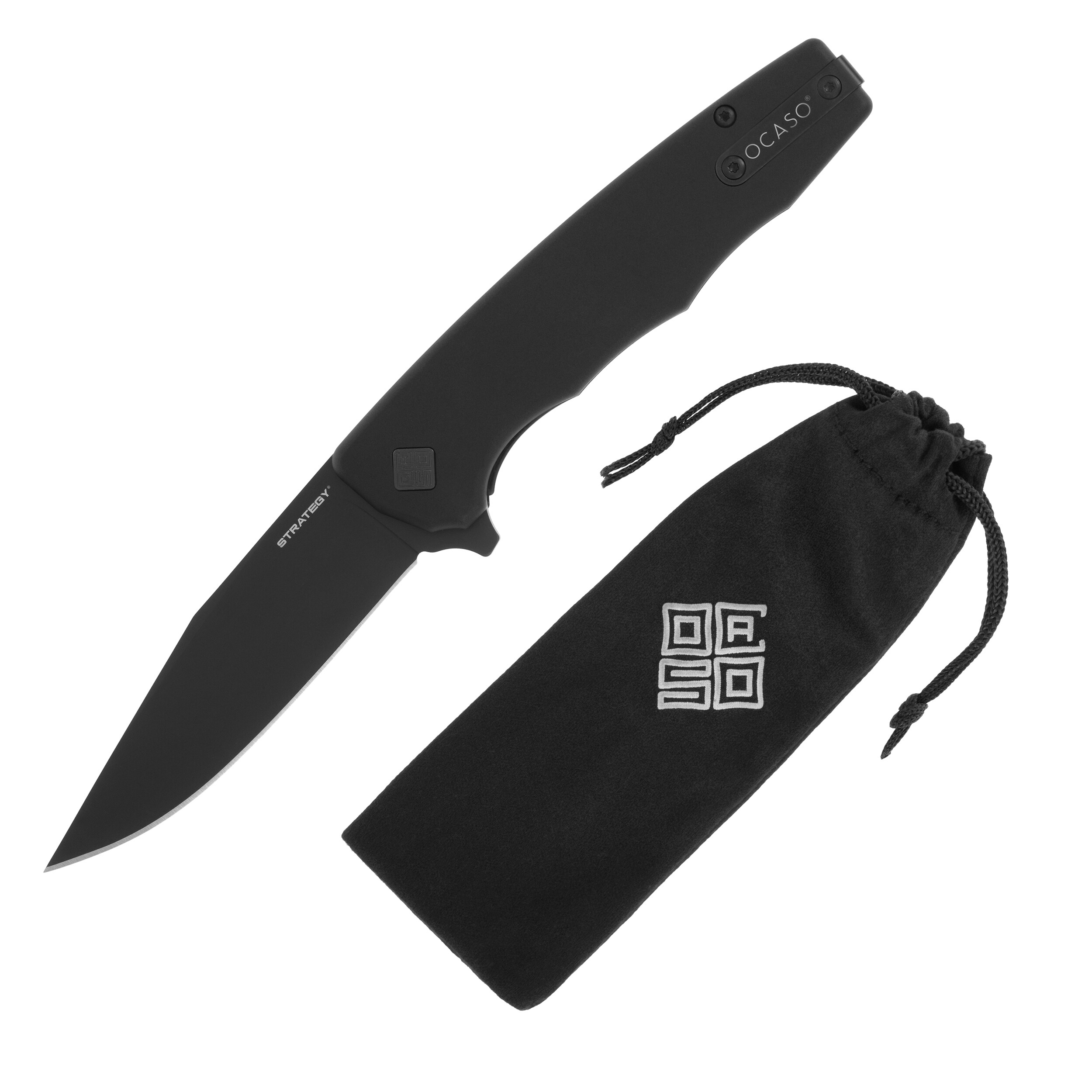 Nóż składany Ocaso Strategy Aluminium - Black