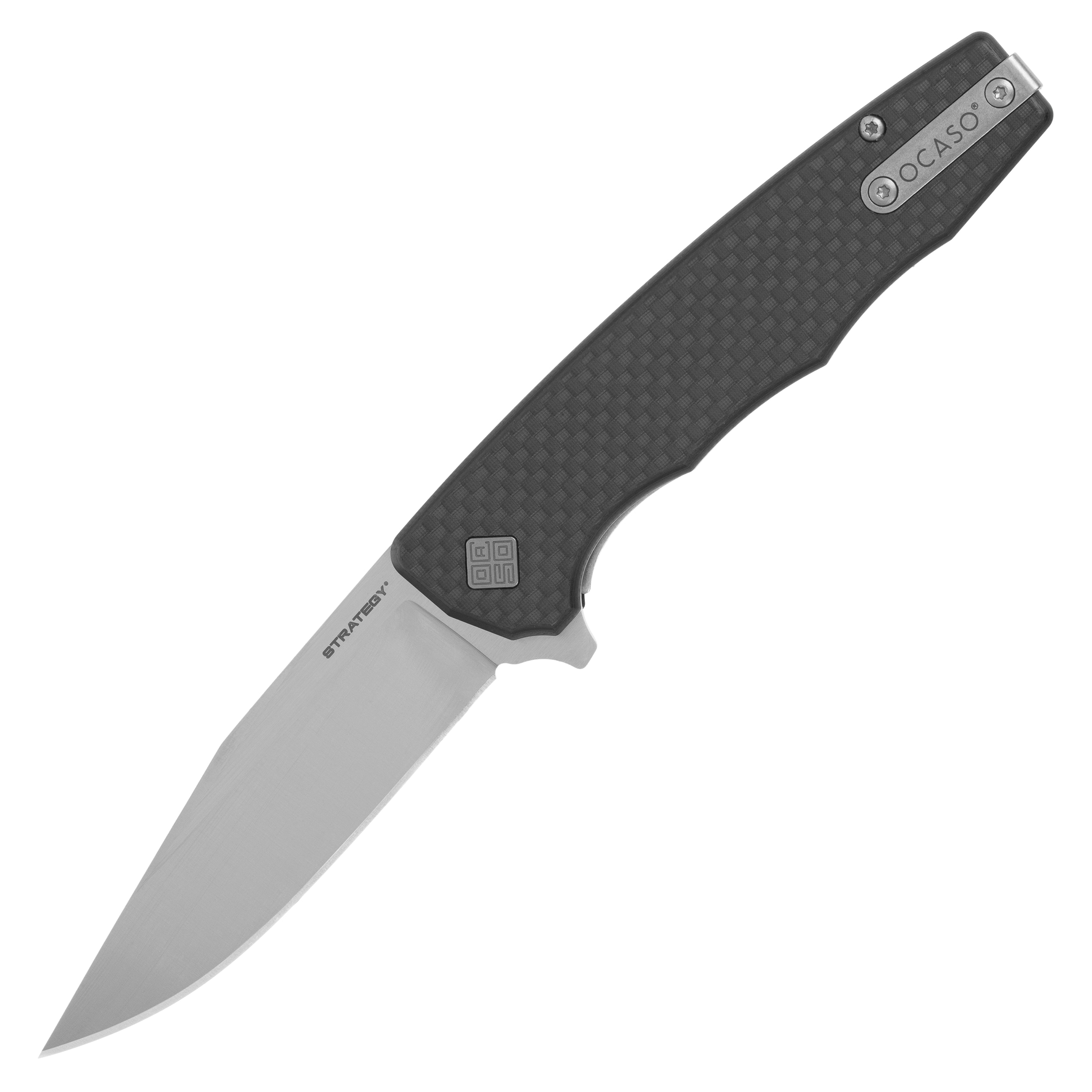 Nóż składany Ocaso Strategy G-10/Carbon Fiber – Satin/Black