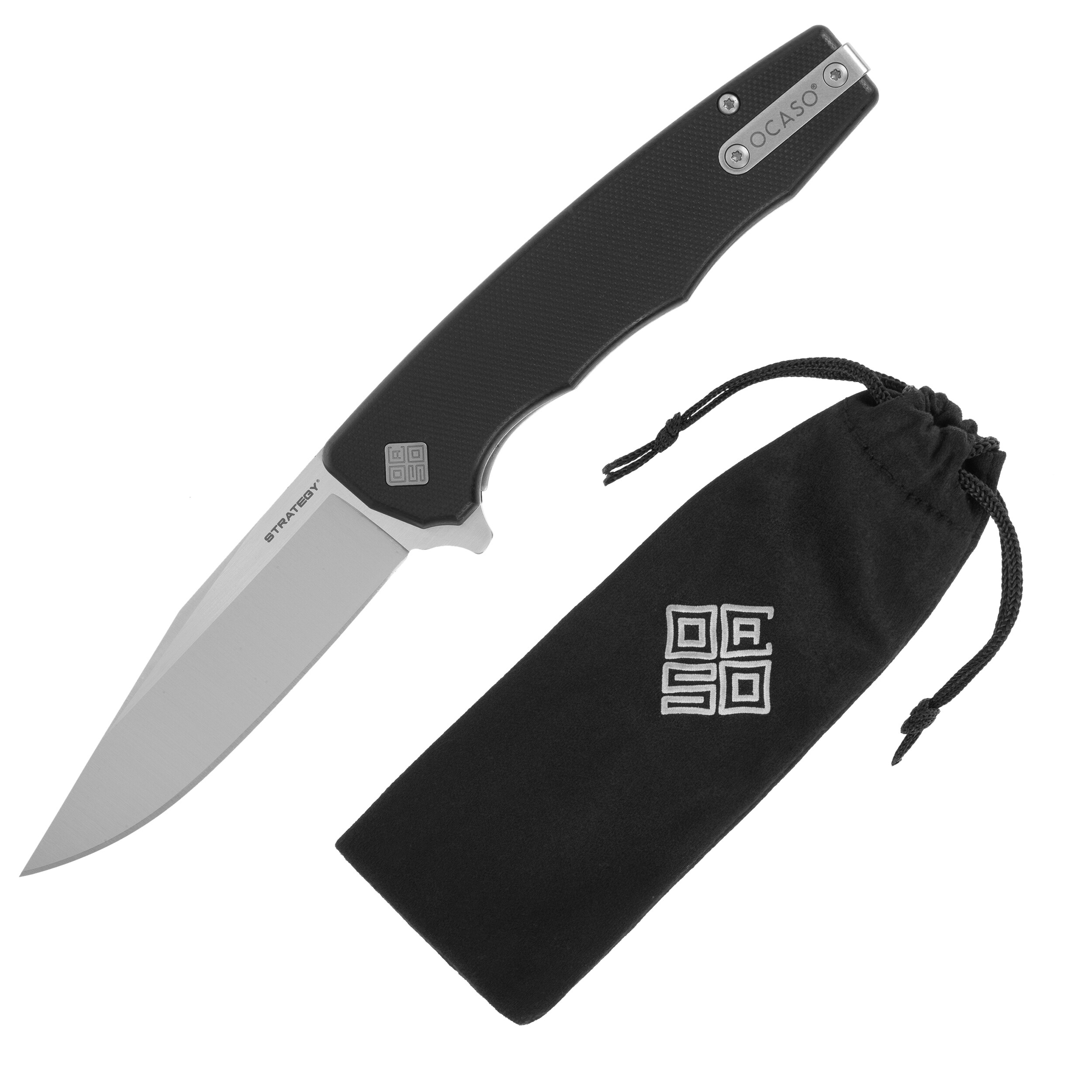 Nóż składany Ocaso Strategy G10 - Satin/Black
