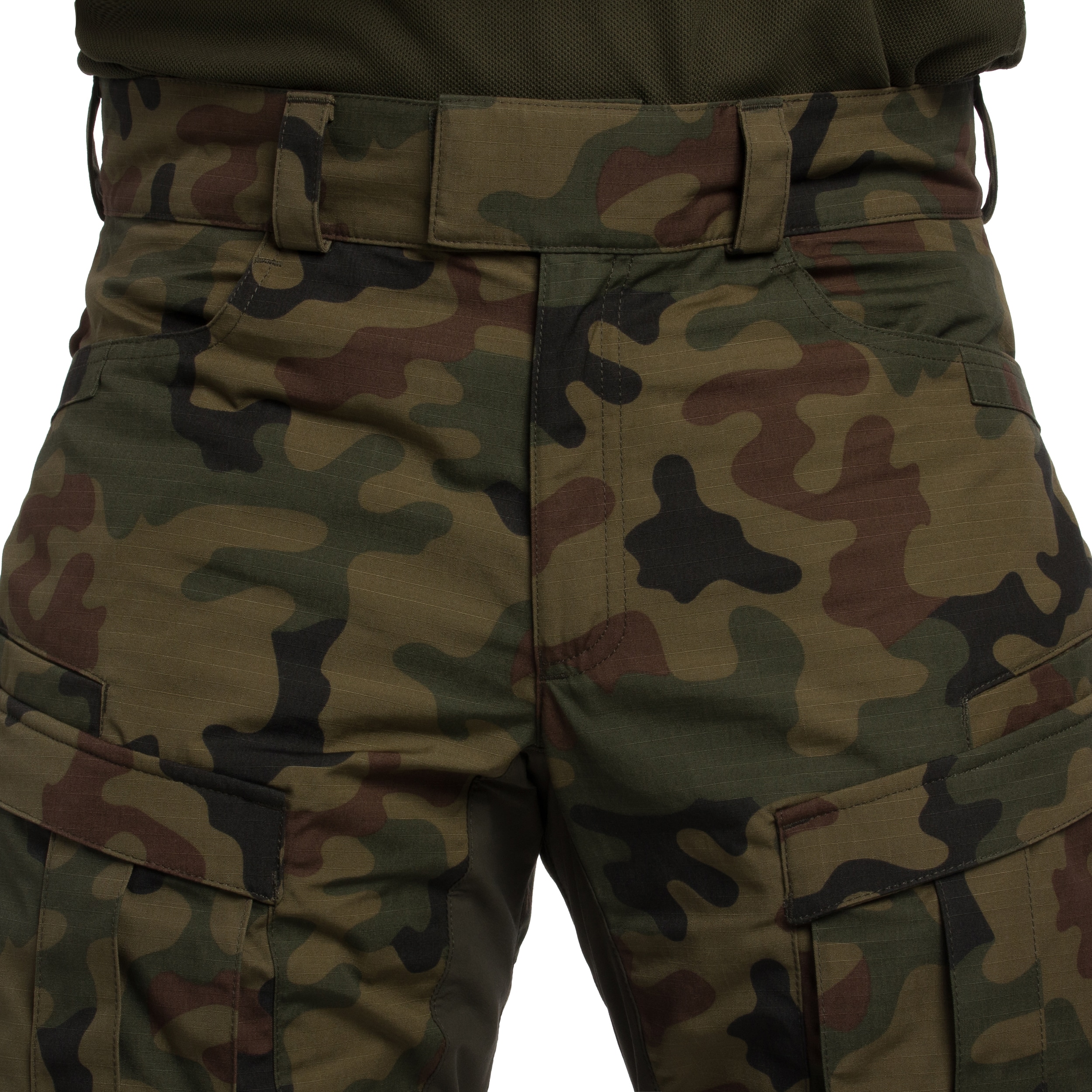 Spodnie Helikon MCDU NyCo Rip-Stop - PL Woodland