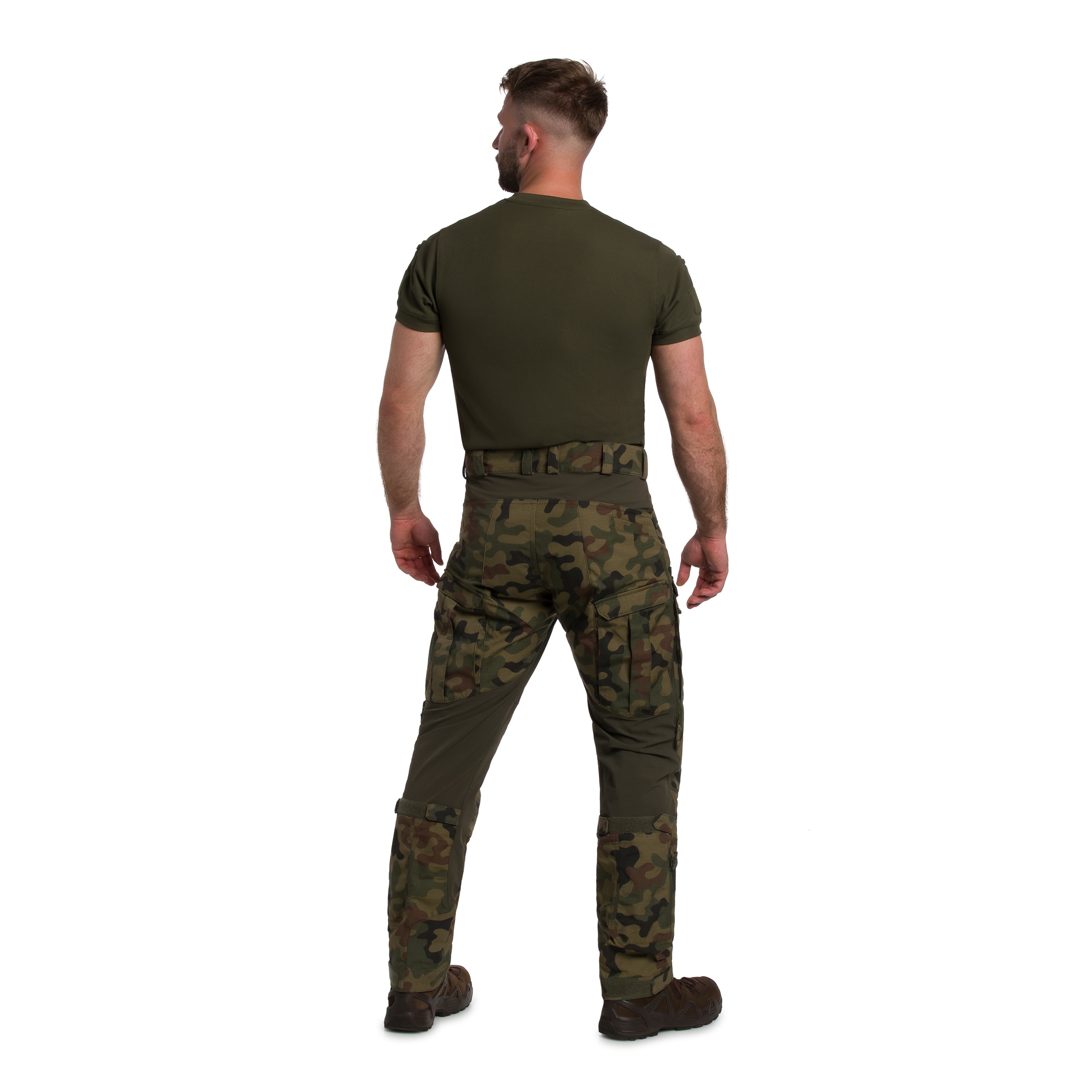 Spodnie Helikon MCDU NyCo Rip-Stop - PL Woodland