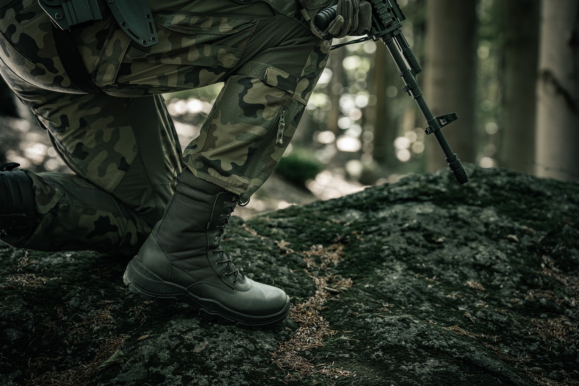 Штани Helikon-Tex MCDU NyCo Rip-Stop - wz.93 Pantera PL Woodland