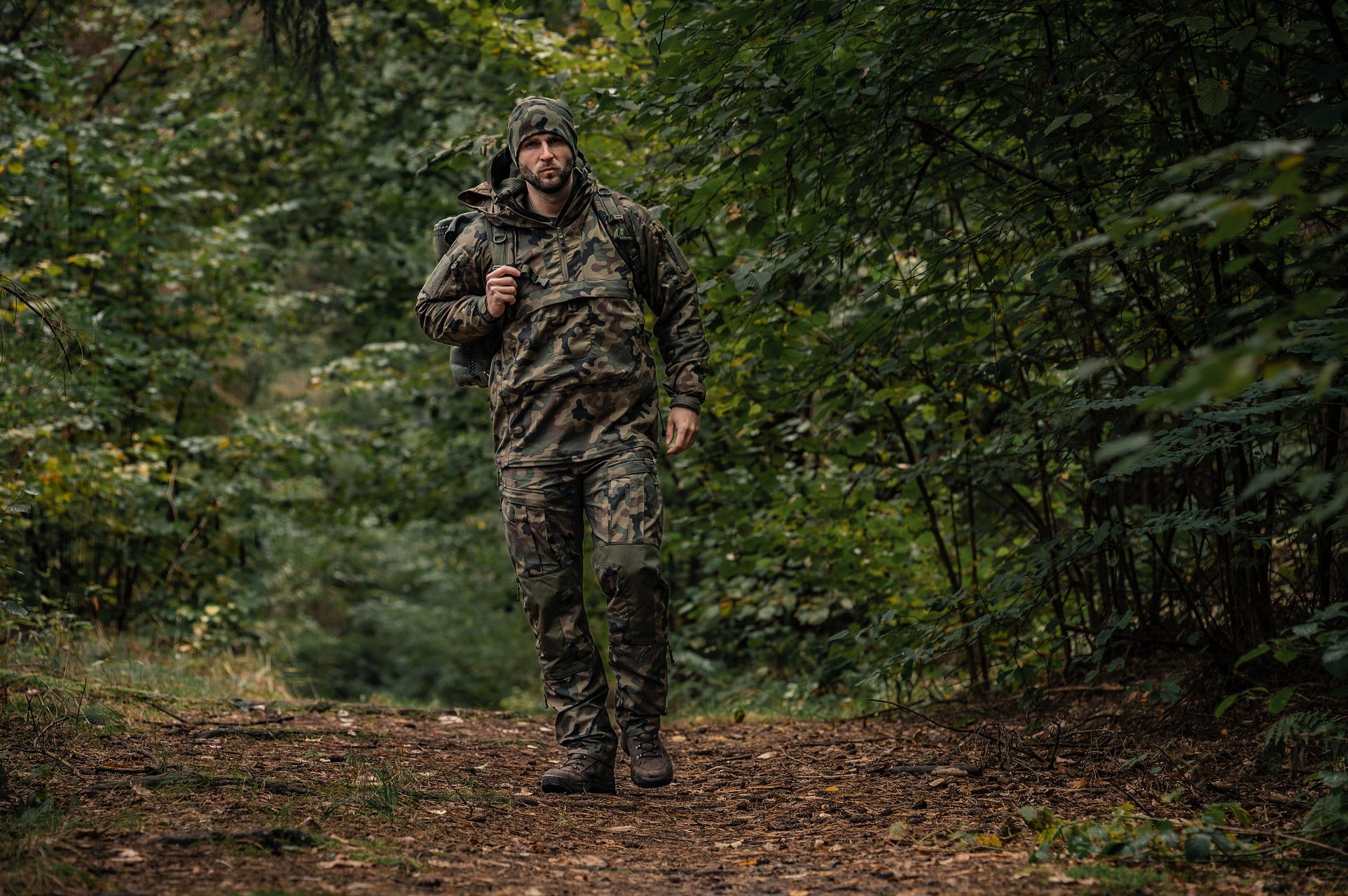 Штани Helikon-Tex MCDU NyCo Rip-Stop - wz.93 Pantera PL Woodland