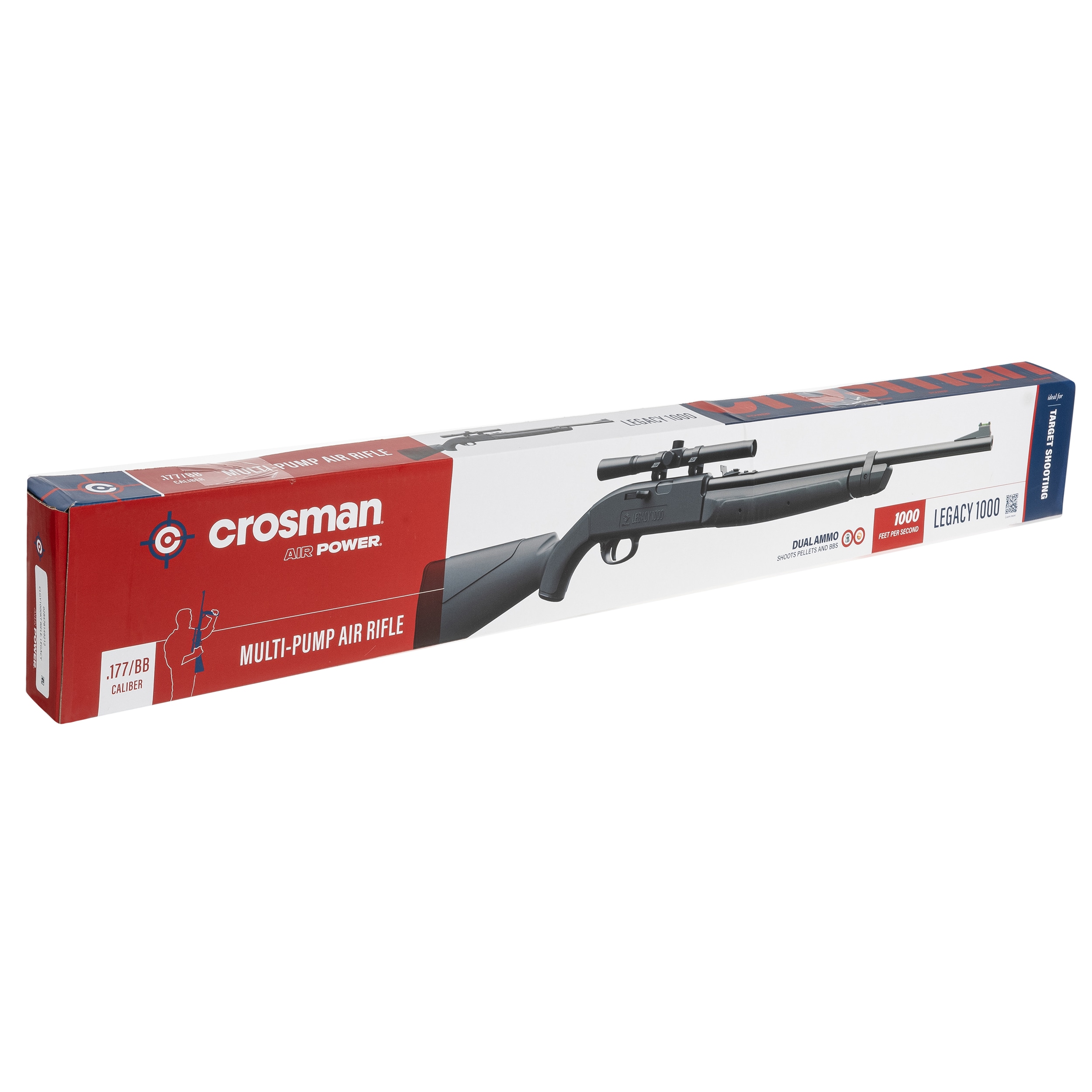 Пневматична гвинтівка Crosman Legacy 1000 4,5 мм - Black