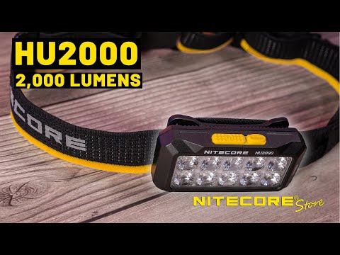 Latarka czołowa Nitecore HU2000 - 2000 lumenów