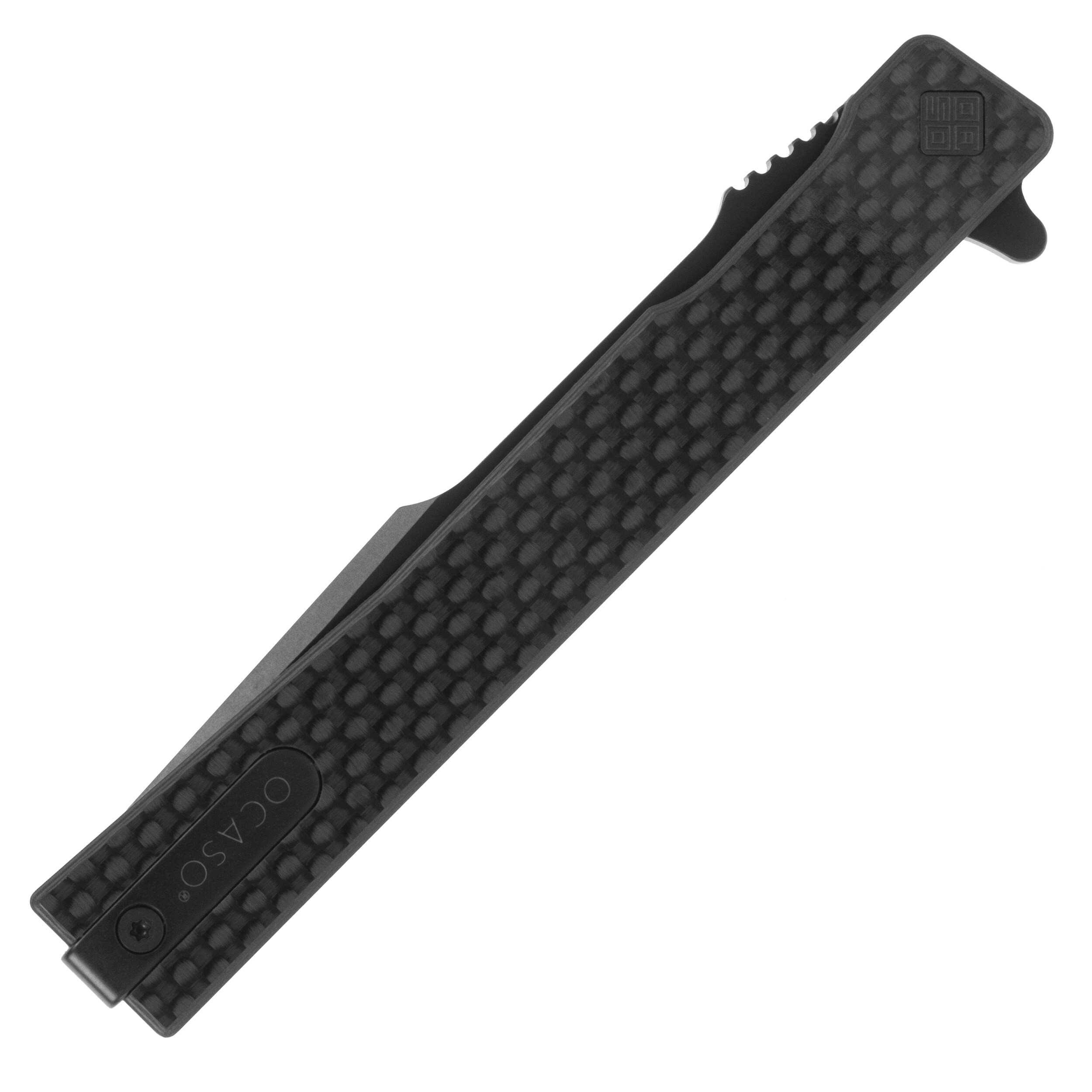 Nóż składany Ocaso Solstice Harpoon Carbon Fiber - Black