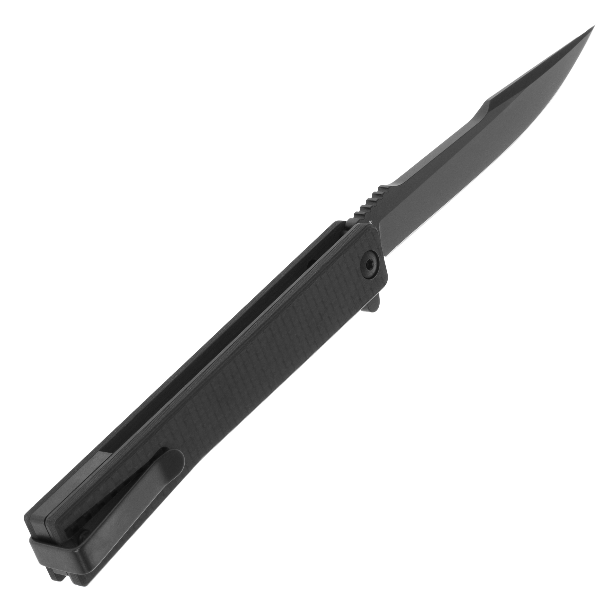 Nóż składany Ocaso Solstice Harpoon Carbon Fiber - Black
