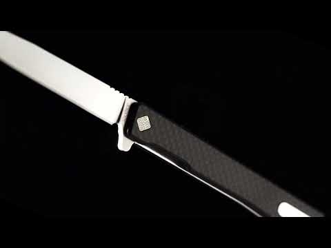 Nóż składany Ocaso Solstice Harpoon Carbon Fiber - Satin