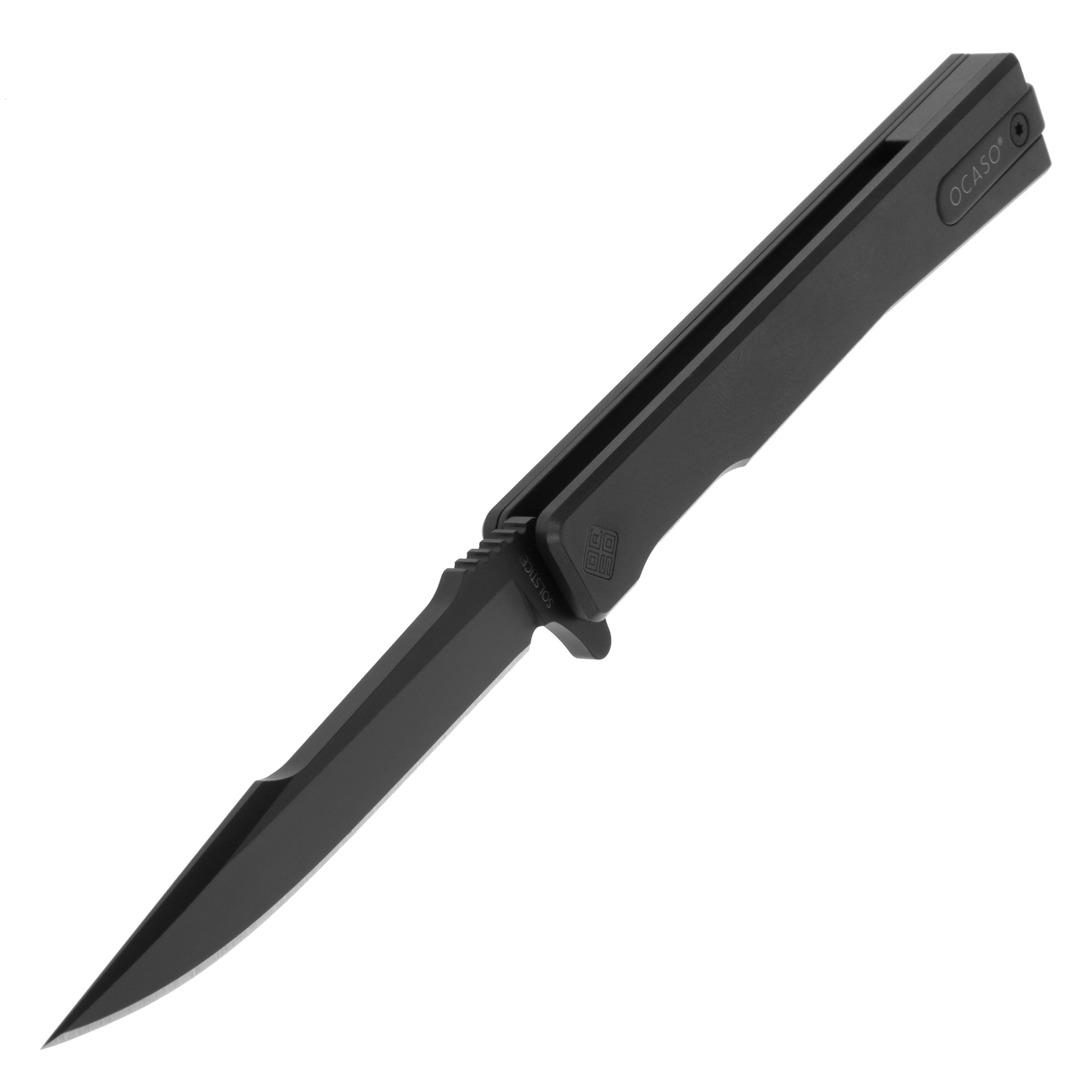 Nóż składany Ocaso Solstice Harpoon Titanium - Black