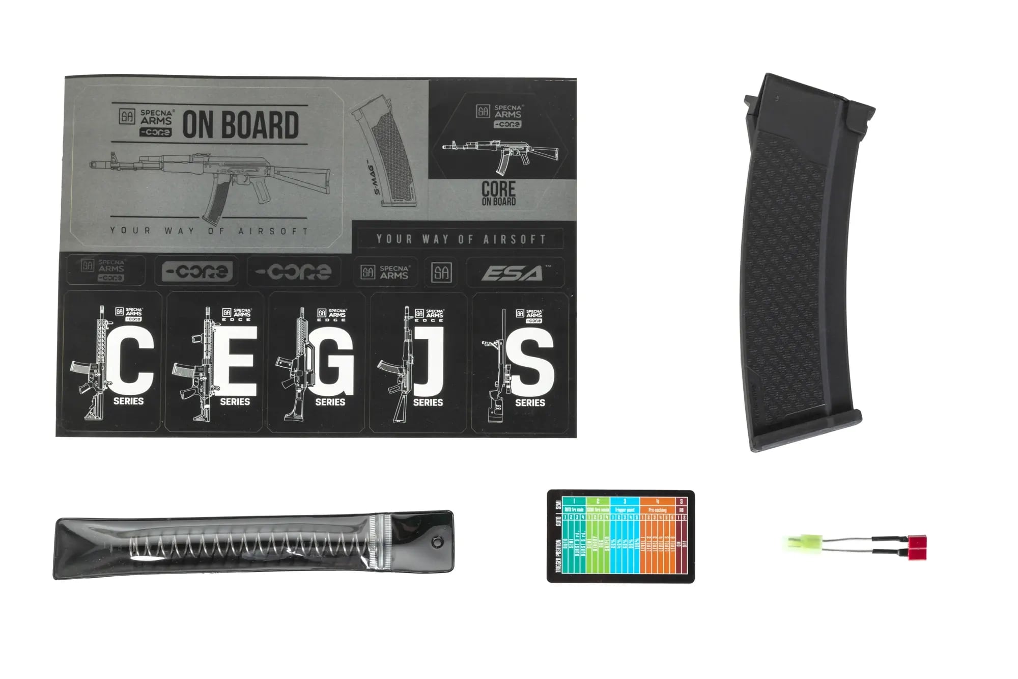 Штурмова гвинтівка AEG Specna Arms SA-J79 CORE HAL ETU Gen. 2 - Black