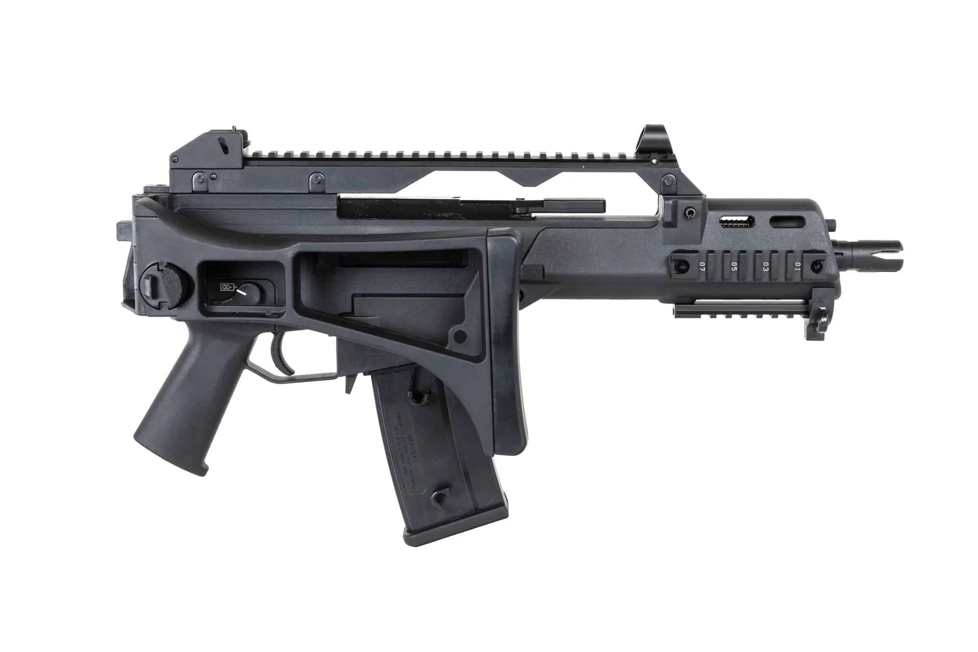 Karabinek szturmowy GBB SRC Dual Power SR36C GB-306 - Black