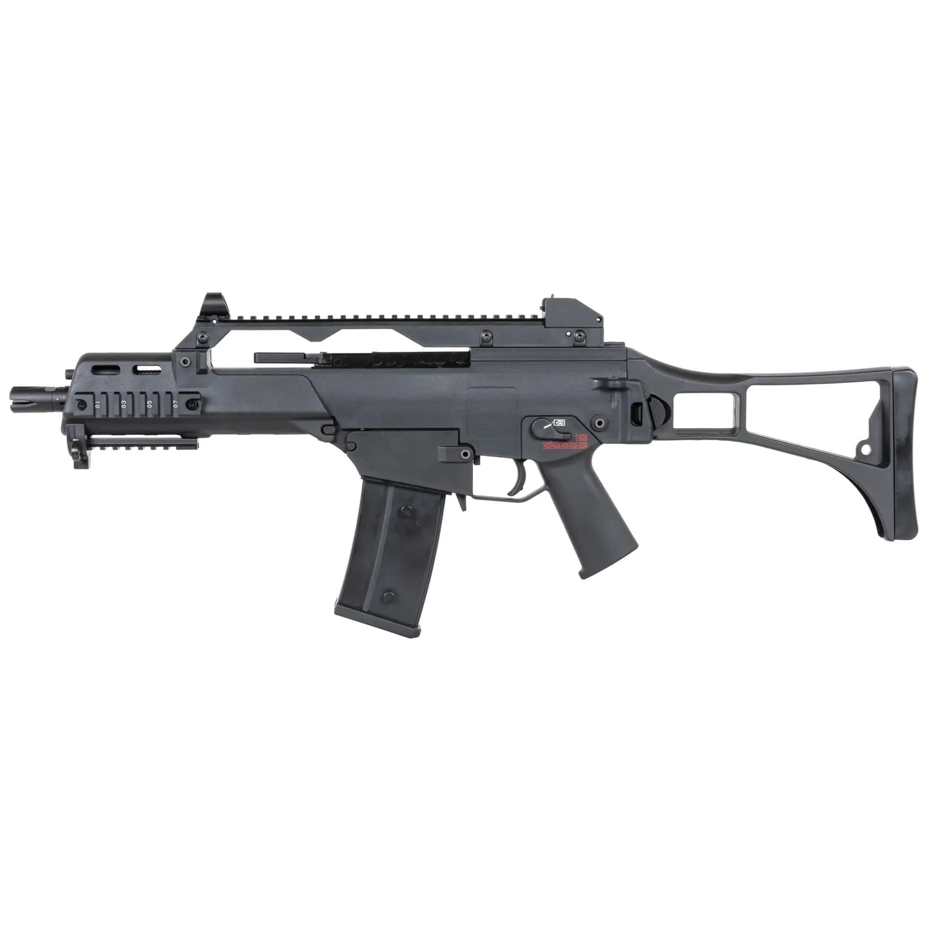 Karabinek szturmowy GBB SRC Dual Power SR36C GB-306 - Black
