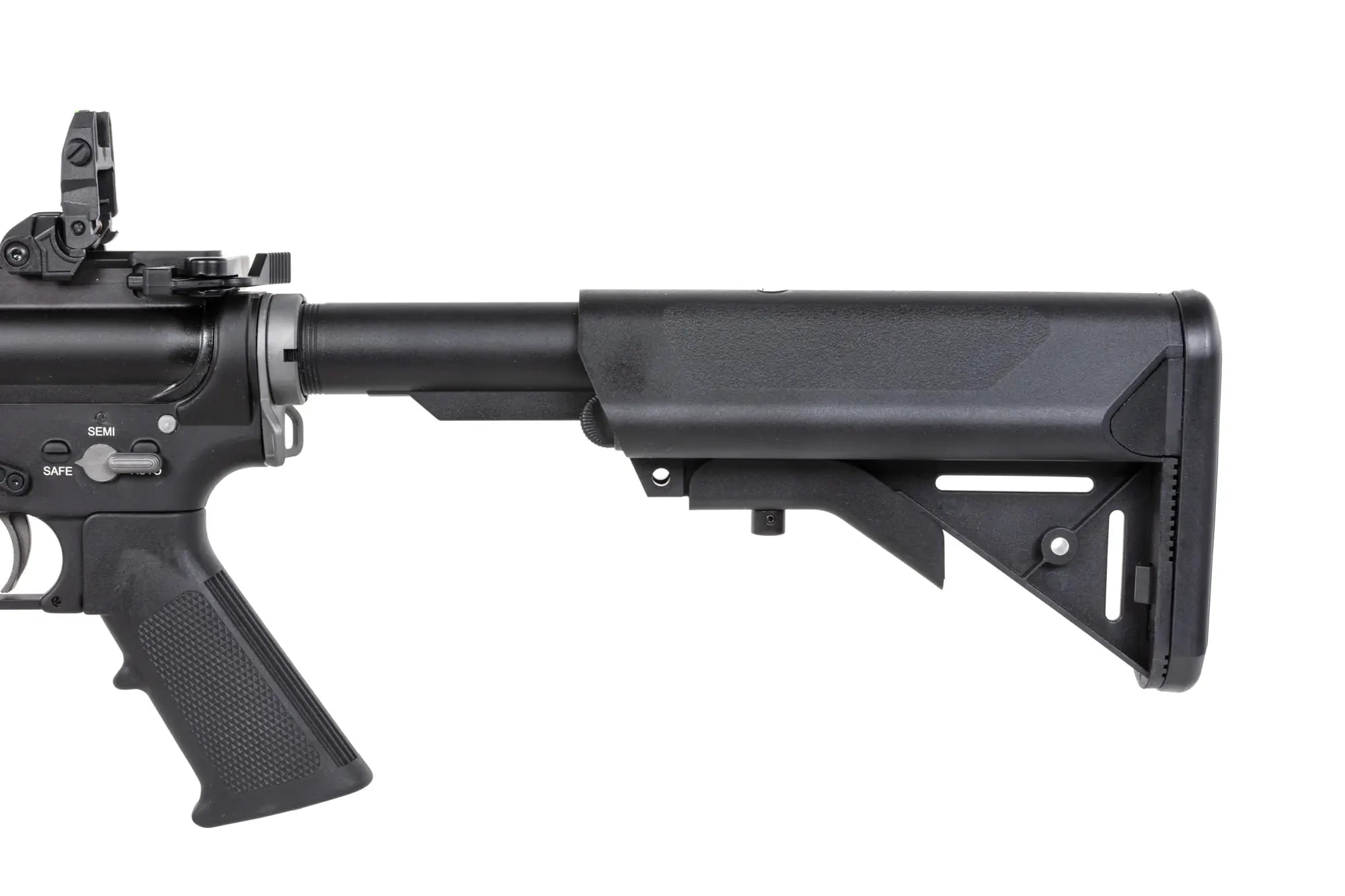 Штурмова гвинтівка GBB SRC Dual Power SR4 Zaros-S з магазином Green Gas - Black