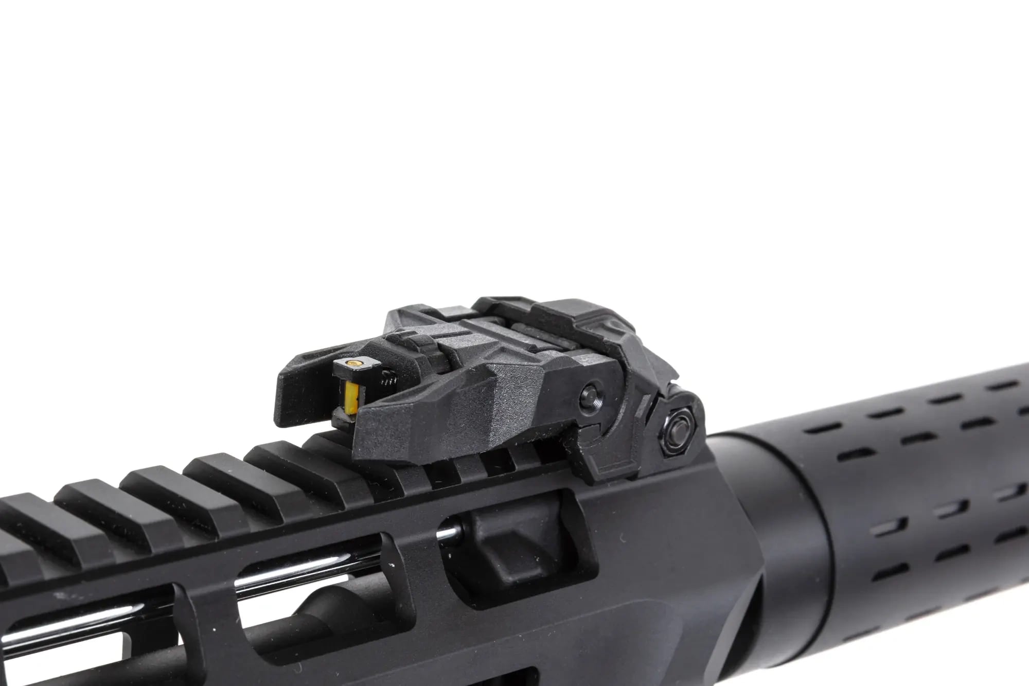 Karabinek szturmowy GBB SRC Dual Power SR4 Zaros-S z magazynkiem CO2 - Black