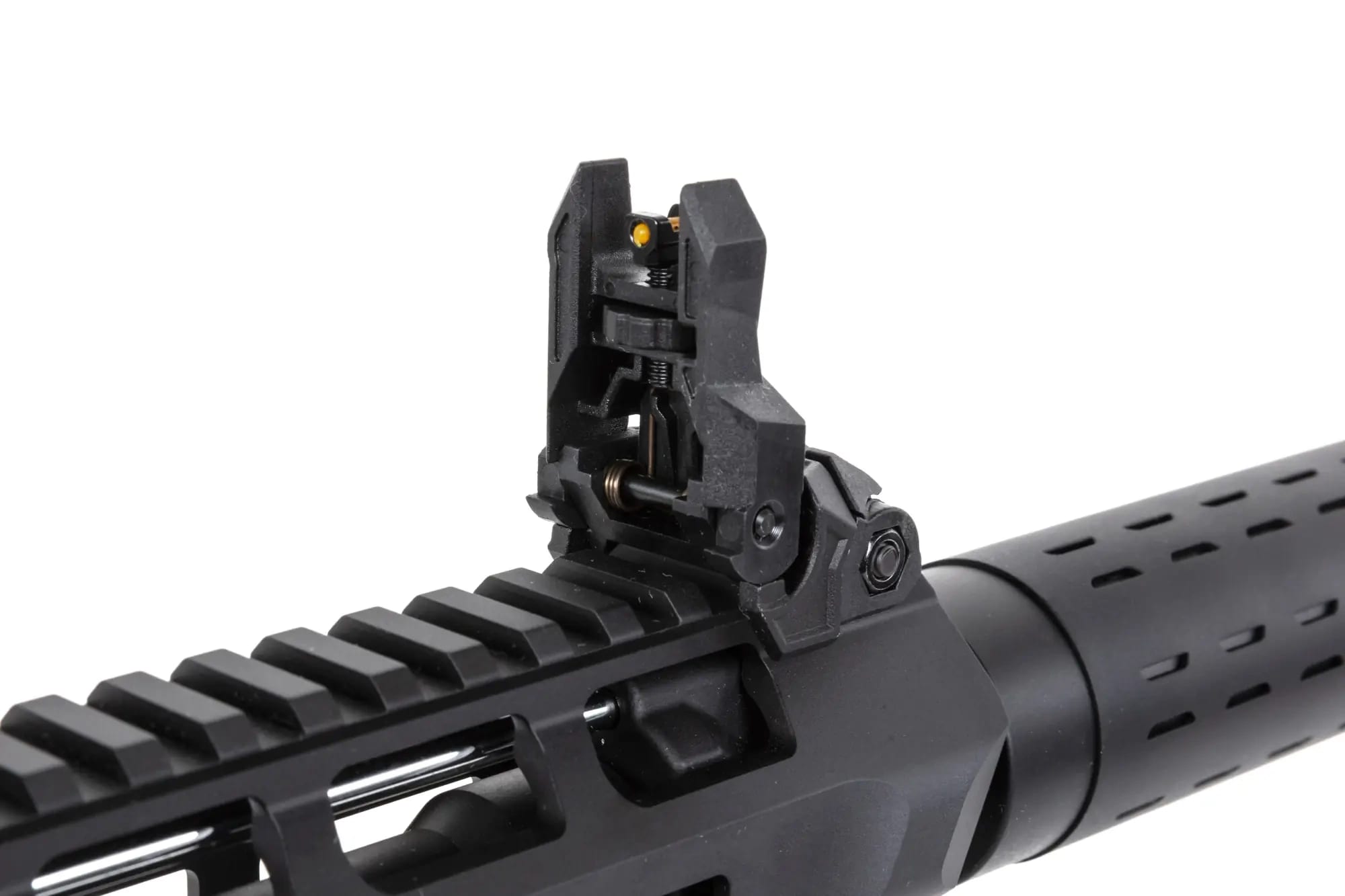 Karabinek szturmowy GBB SRC Dual Power SR4 Zaros-S z magazynkiem CO2 - Black