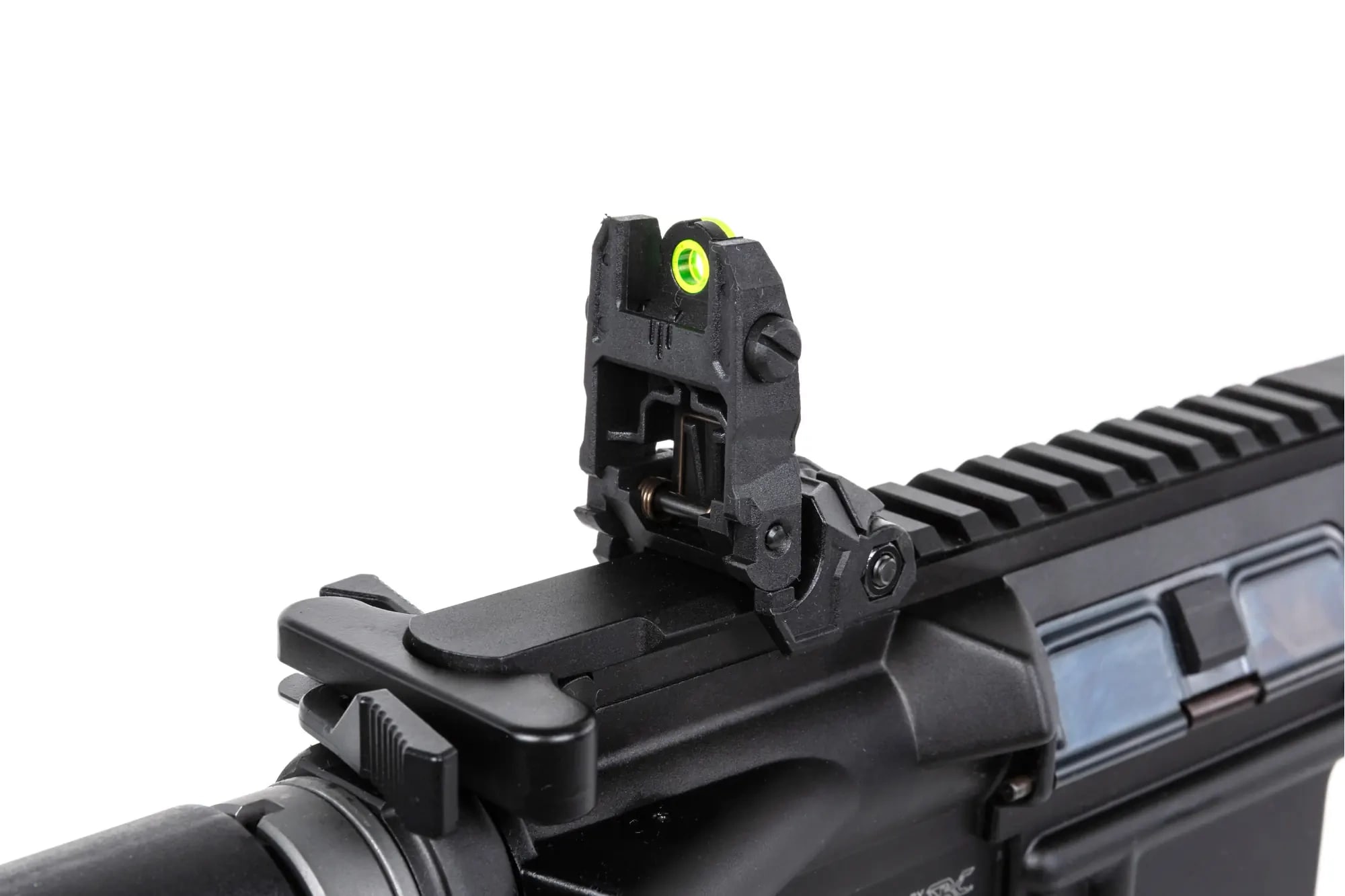 Karabinek szturmowy GBB SRC Dual Power SR4 Zaros-S z magazynkiem CO2 - Black