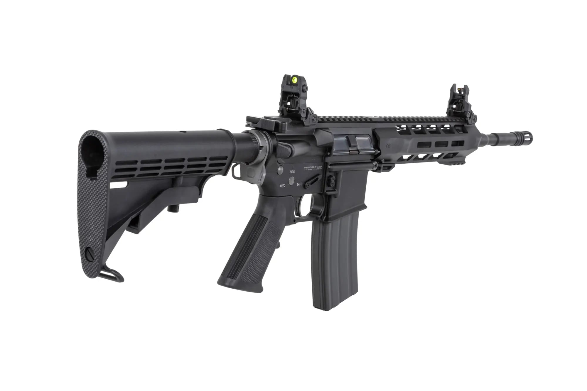 Штурмова гвинтівка GBB SRC Dual Power SR4 Zaros з магазином Green Gas - Black