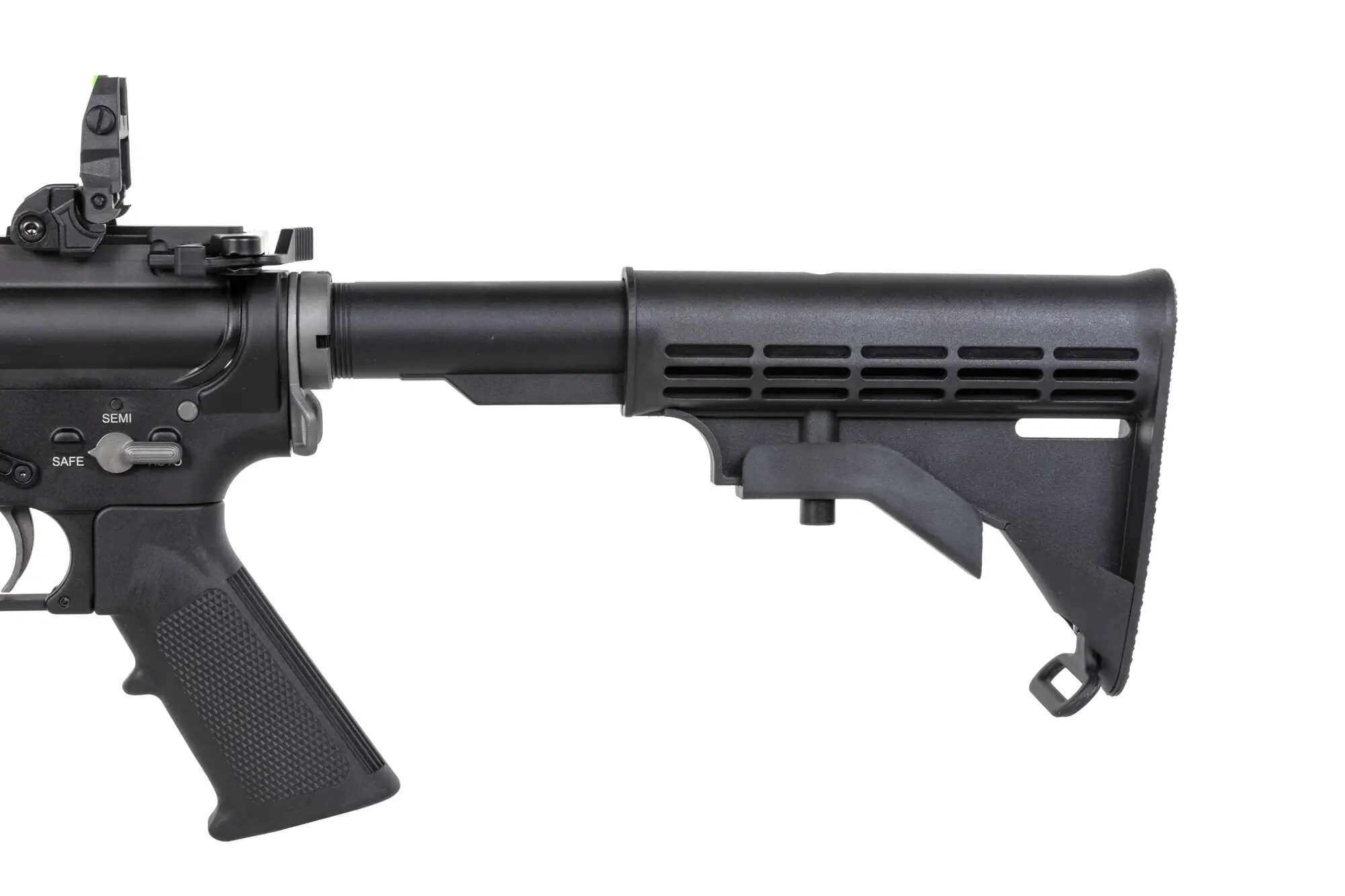 Штурмова гвинтівка GBB SRC Dual Power SR4 Zaros з магазином Green Gas - Black