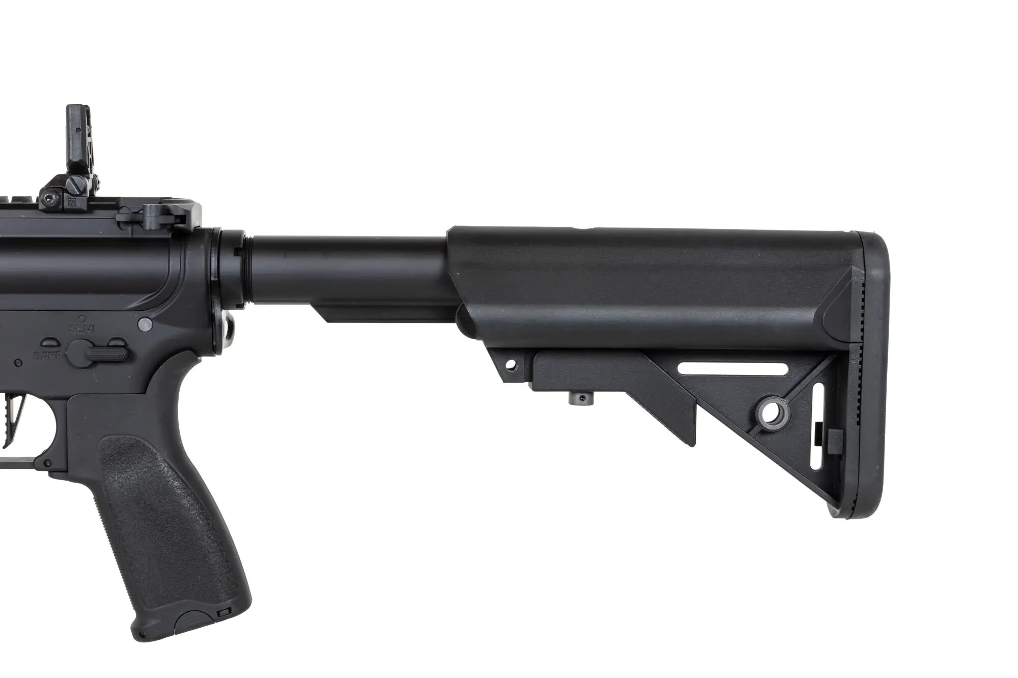 Karabinek szturmowy AEG Specna Arms RRA SA-E25 HAL ETU z pomarańczowym urządzeniem wylotowym - Black