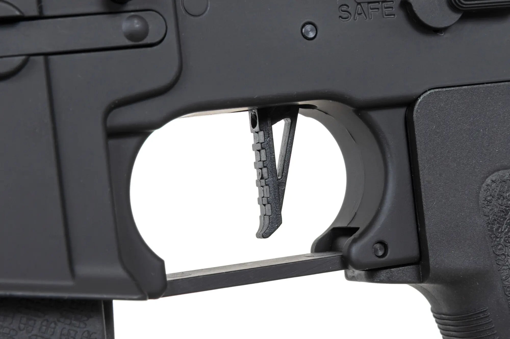 Karabinek szturmowy AEG Specna Arms RRA SA-E25 HAL ETU z pomarańczowym urządzeniem wylotowym - Black