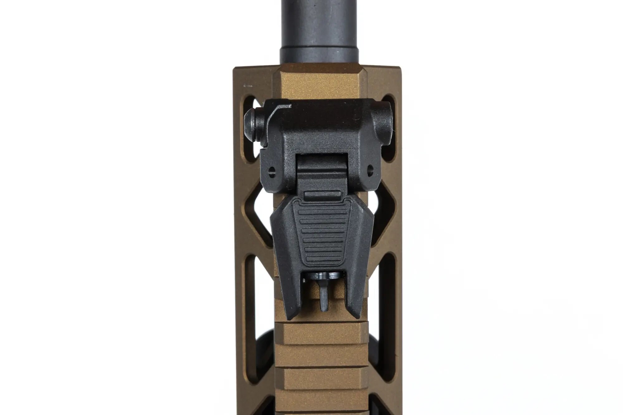 Karabinek szturmowy AEG Specna Arms RRA SA-E25 HAL ETU z pomarańczowym urządzeniem wylotowym - Chaos Bronze