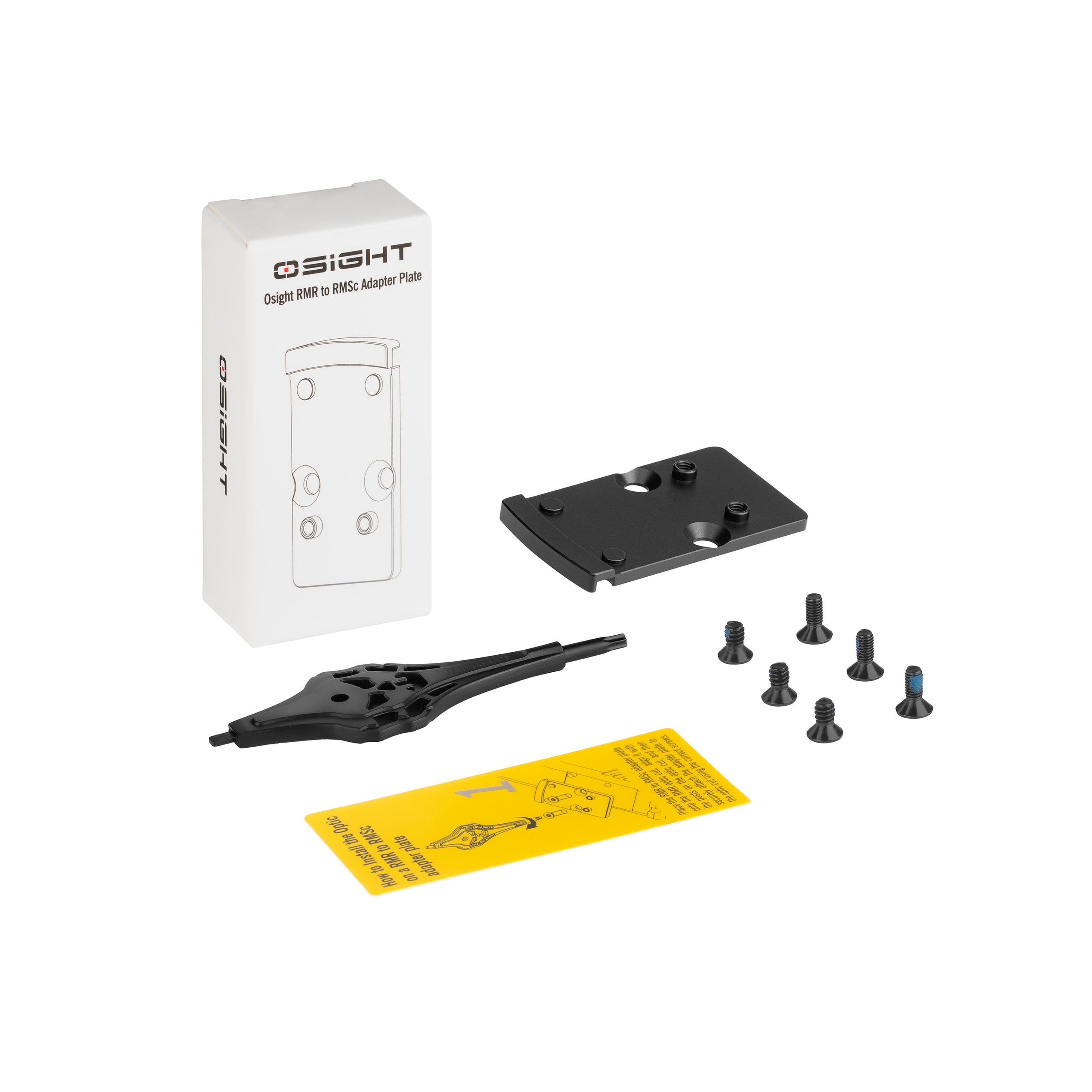 Adapter Olight RMR to RMSc Adapter Plate do kolimatora Osight - Black