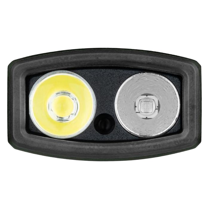 Latarka ze wskaźnikiem laserowym Olight Arkfeld Ultra UV Cool White Olive Grey - 1400 lumenów