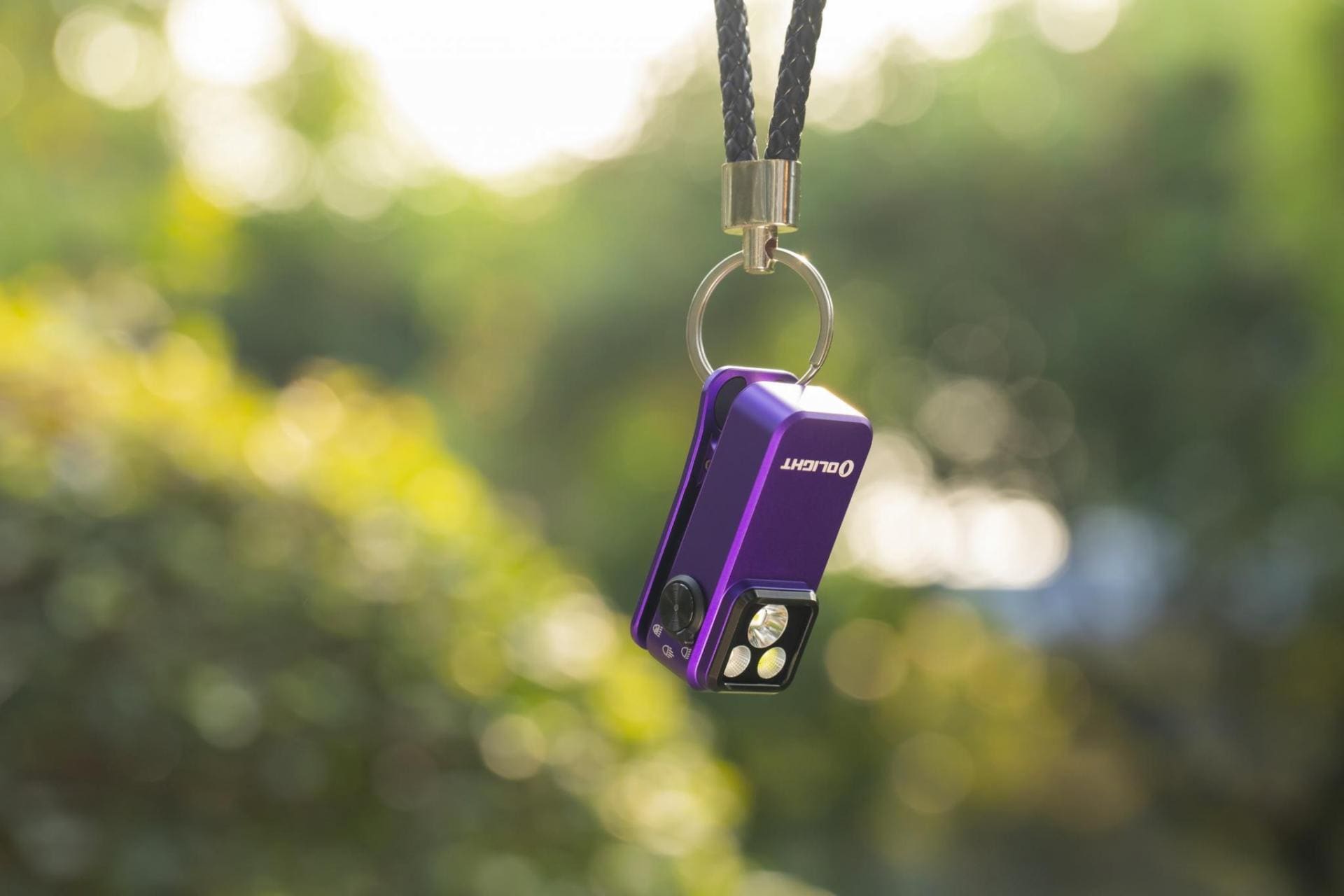 Акумуляторний ліхтарик Olight Oclip Pro Purple - 500 люменів
