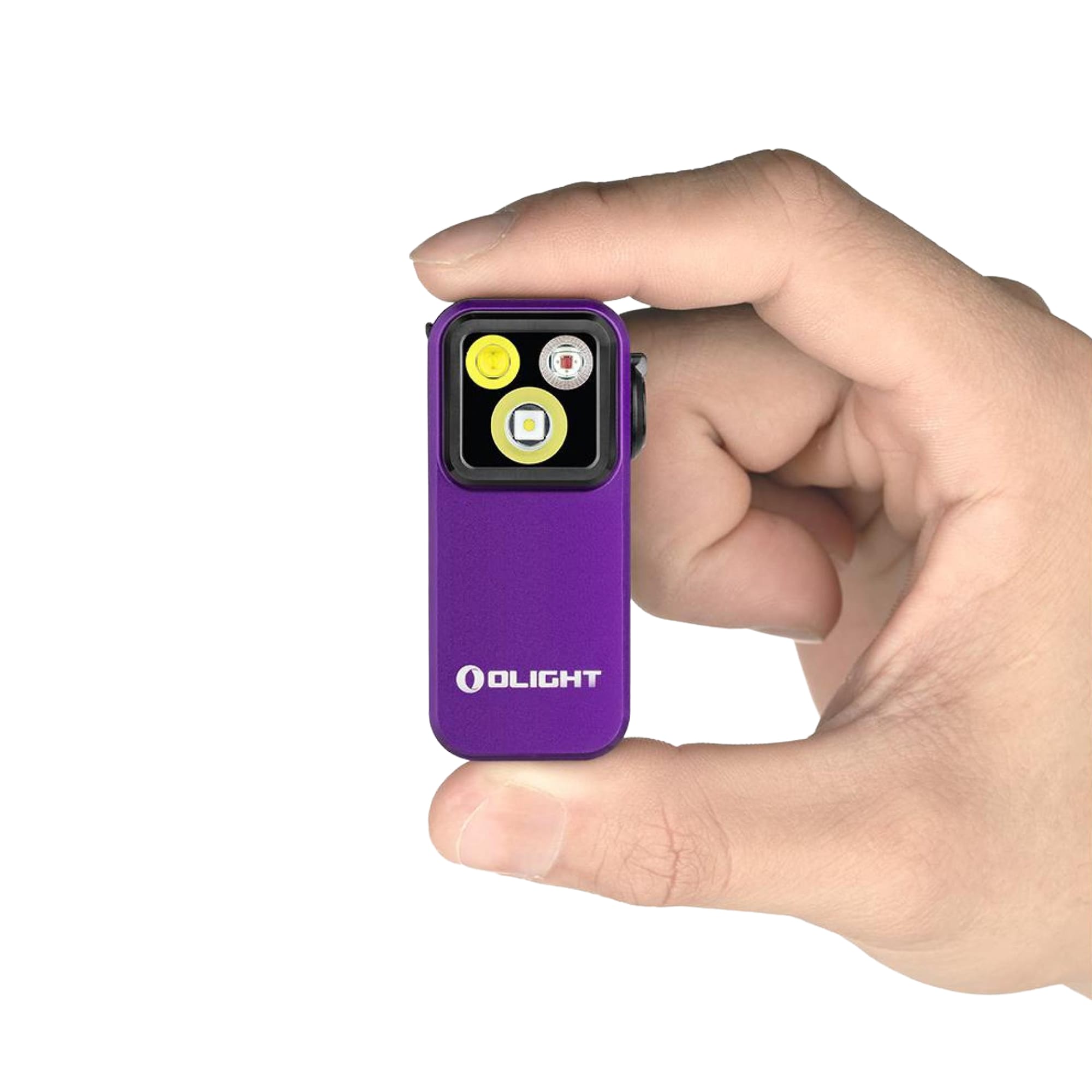 Акумуляторний ліхтарик Olight Oclip Pro Purple - 500 люменів