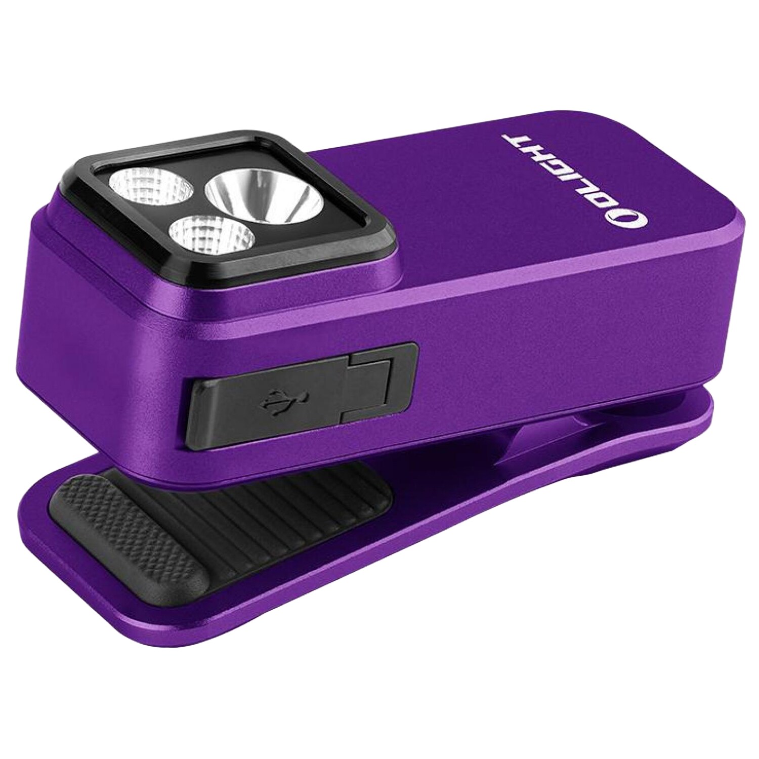 Акумуляторний ліхтарик Olight Oclip Pro Purple - 500 люменів