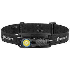 Latarka czołowa i kątowa Olight Perun 3 Mini Cool White Black z opaską - 1250 lumenów