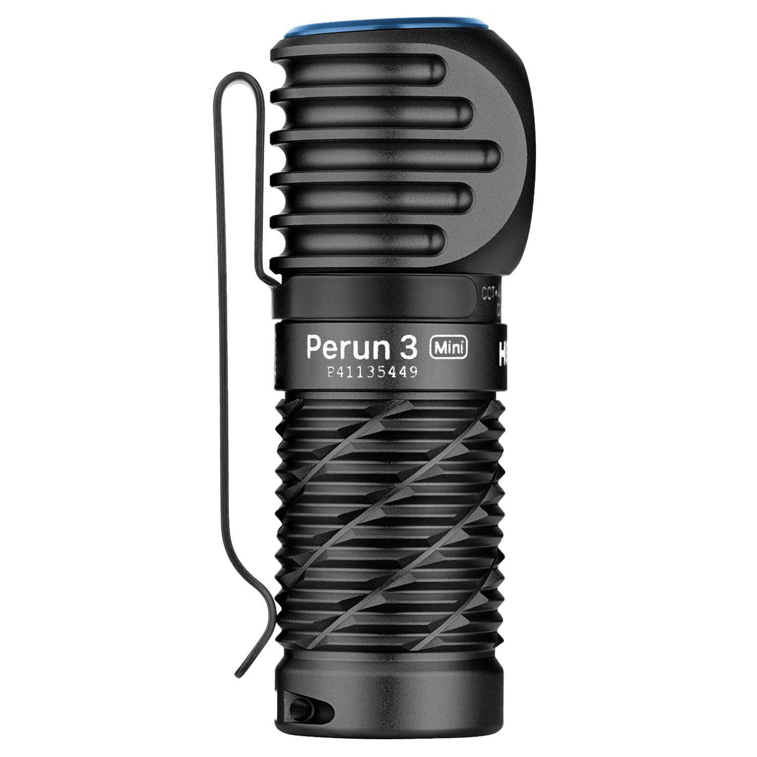 Latarka czołowa i kątowa Olight Perun 3 Mini HCRI Neutral White Black z opaską - 920 lumenów