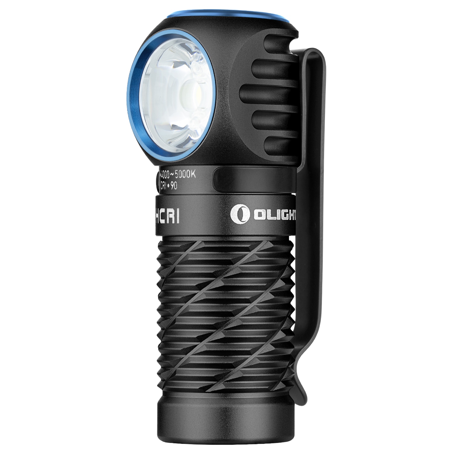 Latarka czołowa i kątowa Olight Perun 3 Mini HCRI Neutral White Black z opaską - 920 lumenów