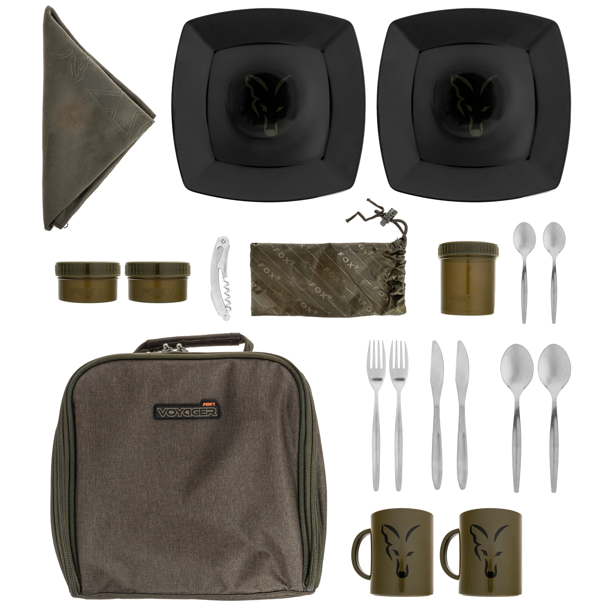 Набір туристичного посуду Fox Voyager 2 Person Dinner Set