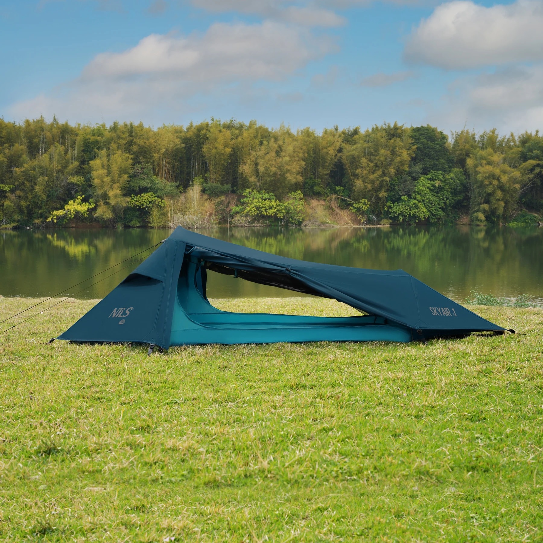 Namiot 1-osobowy Nils Camp NC2501 Ultra Light Skyair 1 - Niebieski