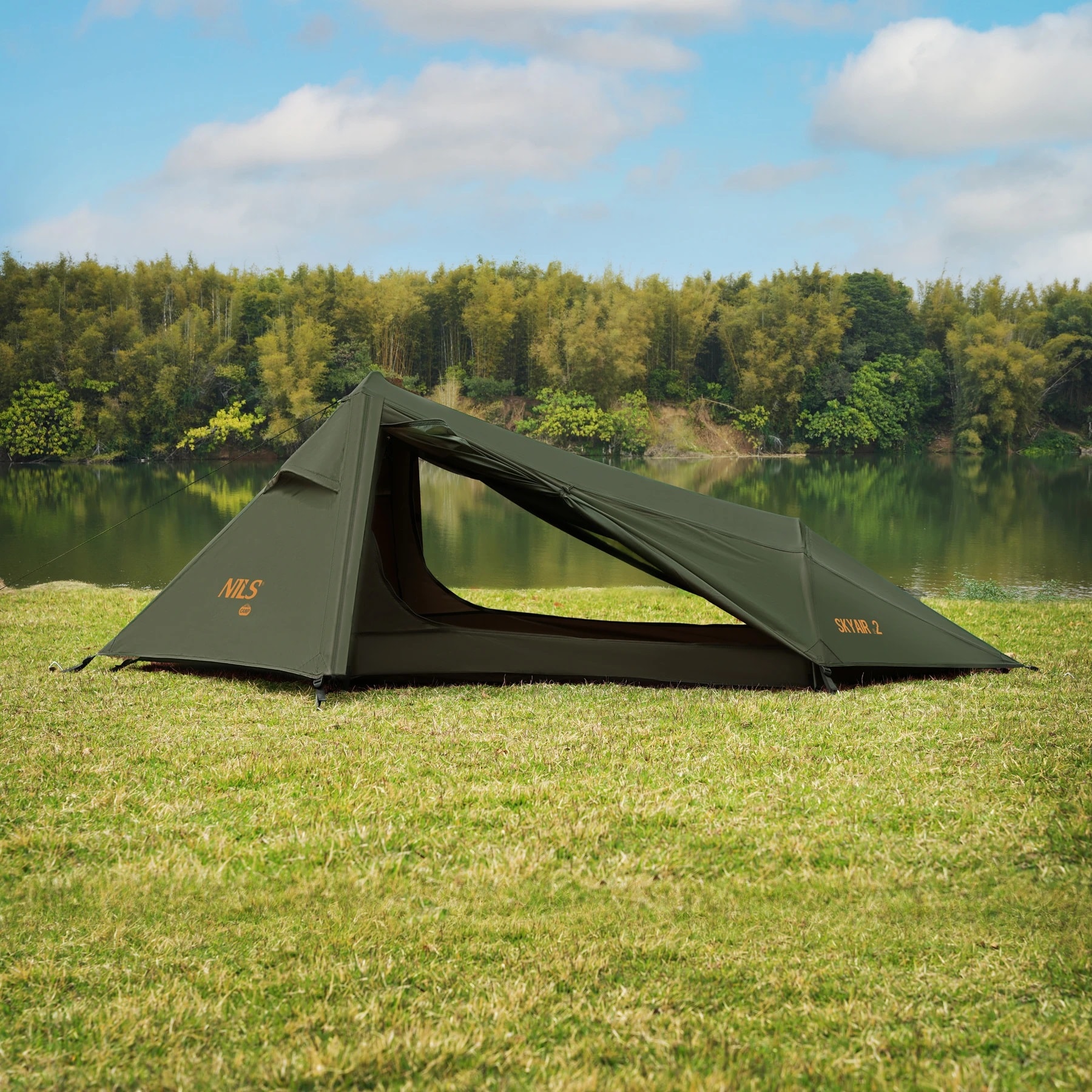 Намет 2-місний Nils Camp NC2502 Ultra Light Skyair 2 - Зелений