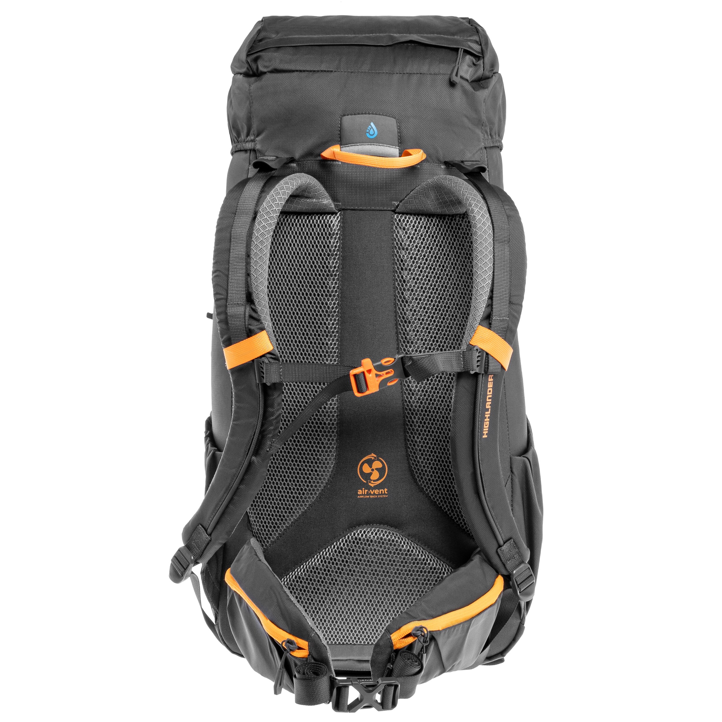 Plecak Highlander Outdoor Ivar Men 40 l - Steel Grey