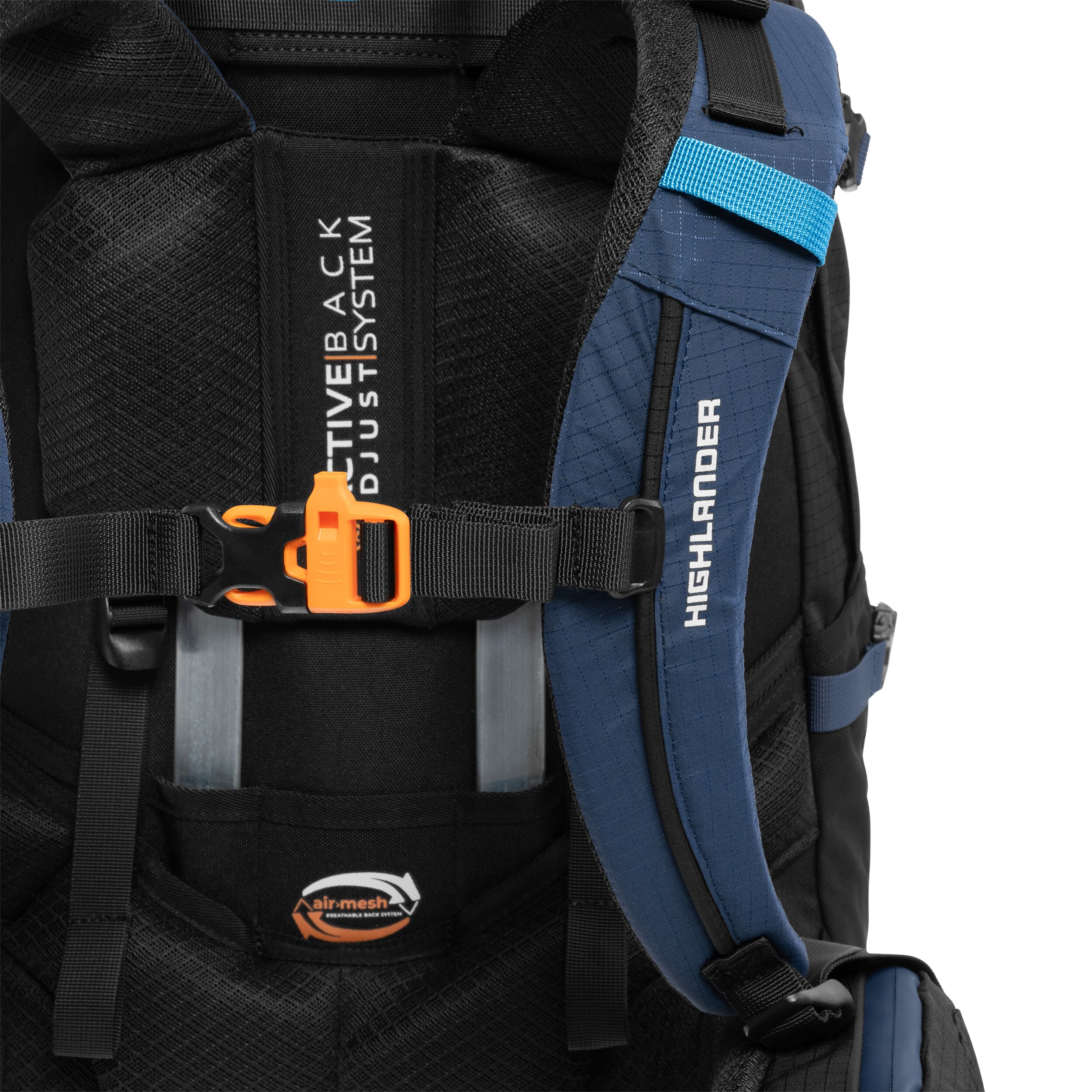 Plecak Highlander Outdoor Novar 50+5 l - Navy Blue