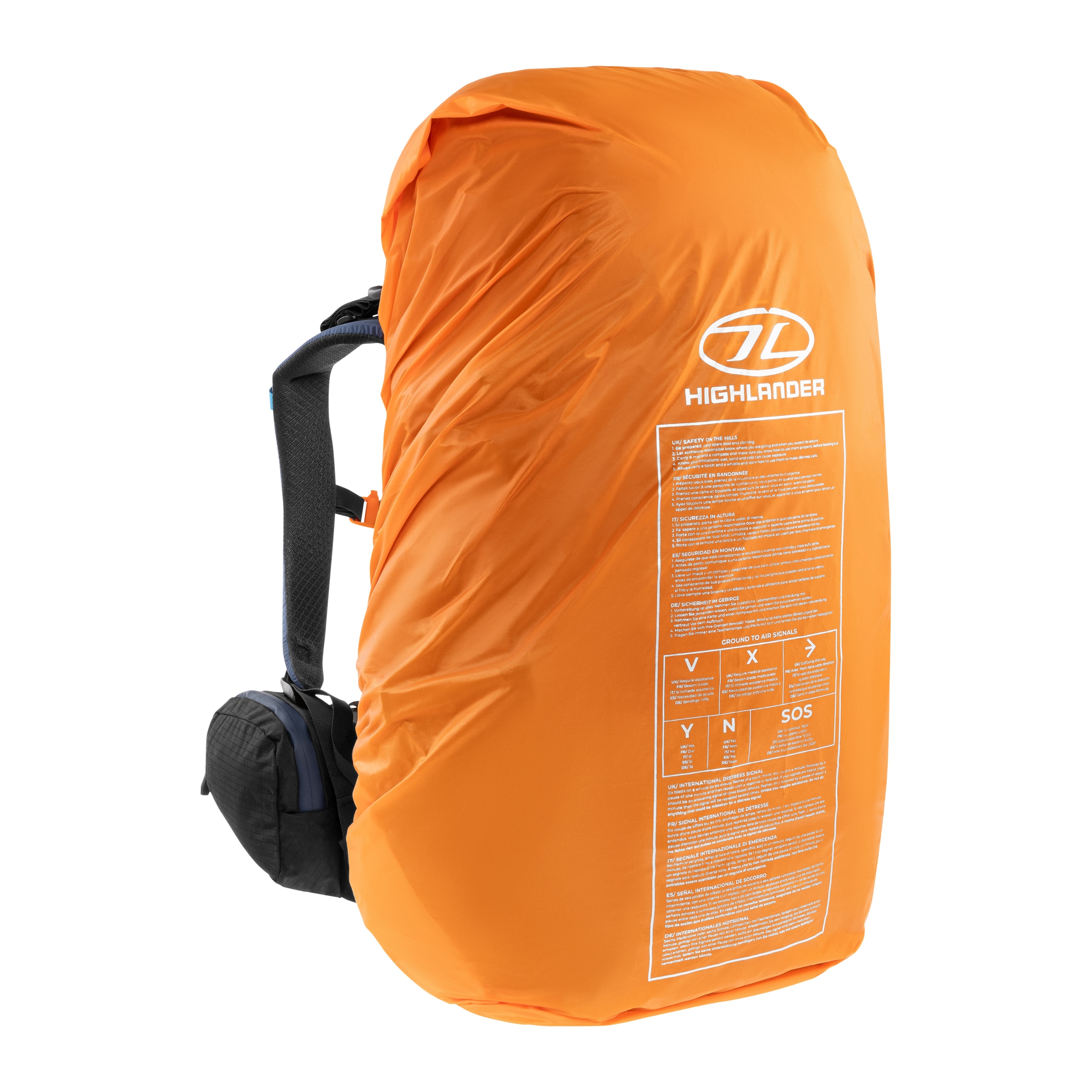 Plecak Highlander Outdoor Novar 50+5 l - Navy Blue