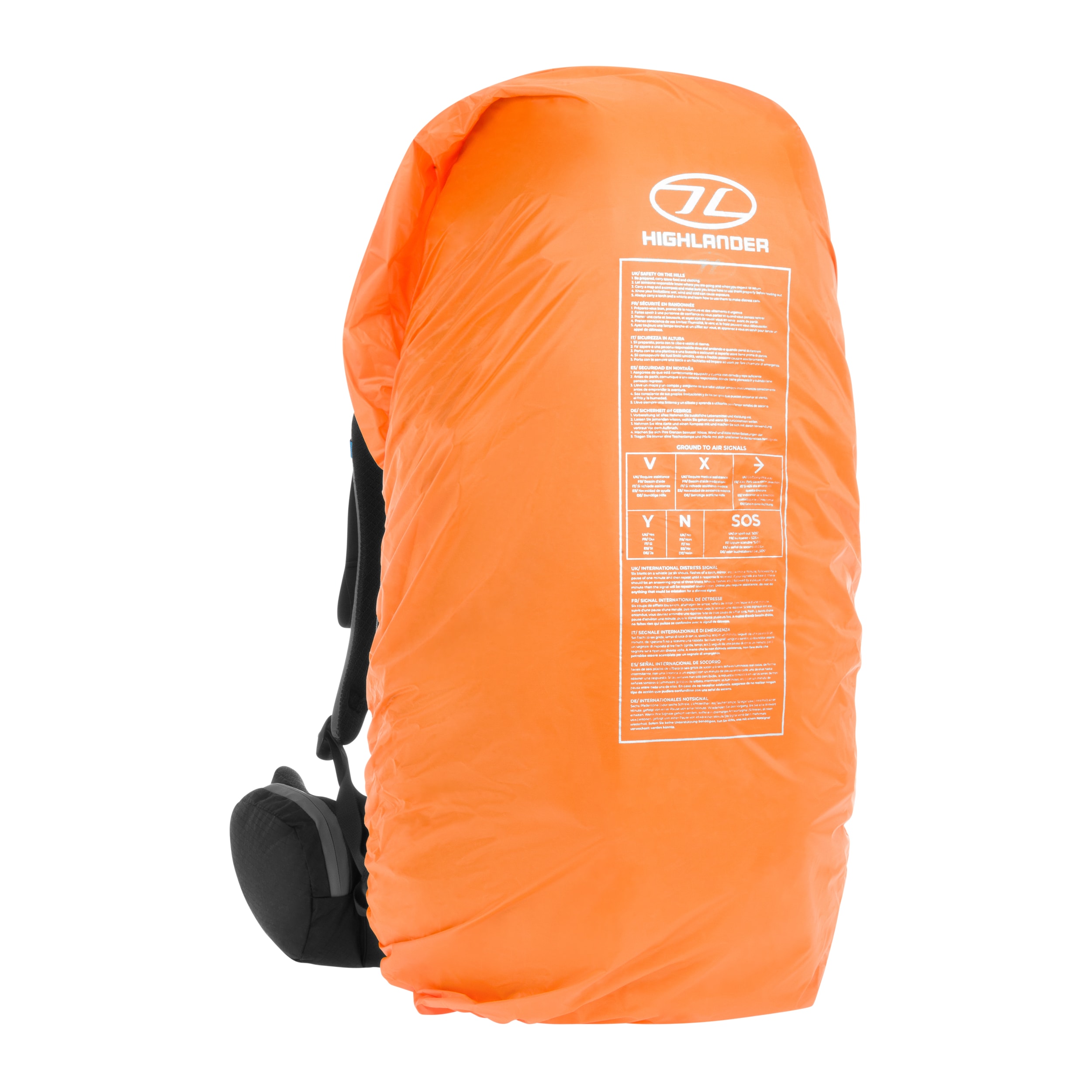 Plecak Highlander Outdoor Novar 60+5 l - Dark Grey