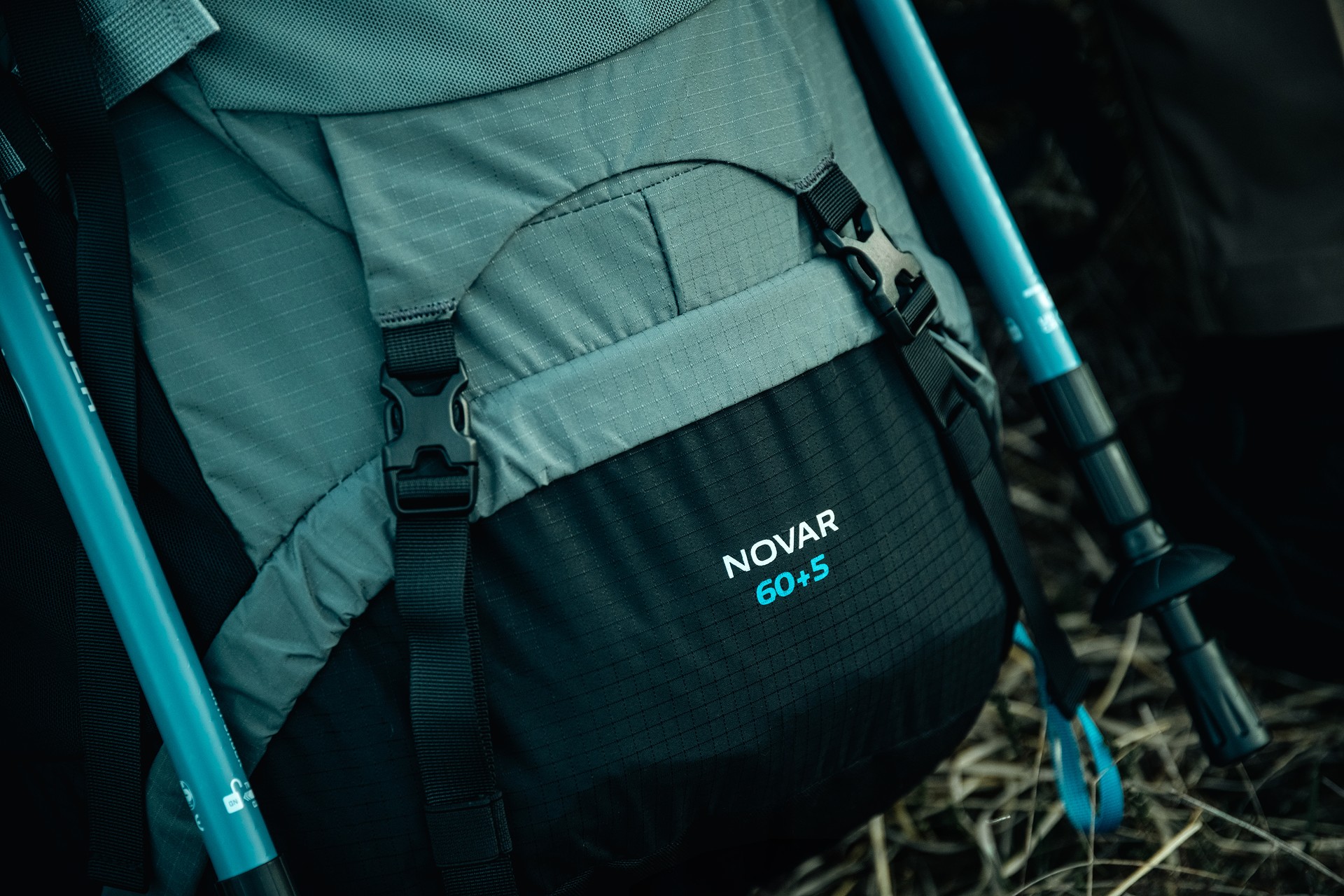 Plecak Highlander Outdoor Novar 60+5 l - Dark Grey