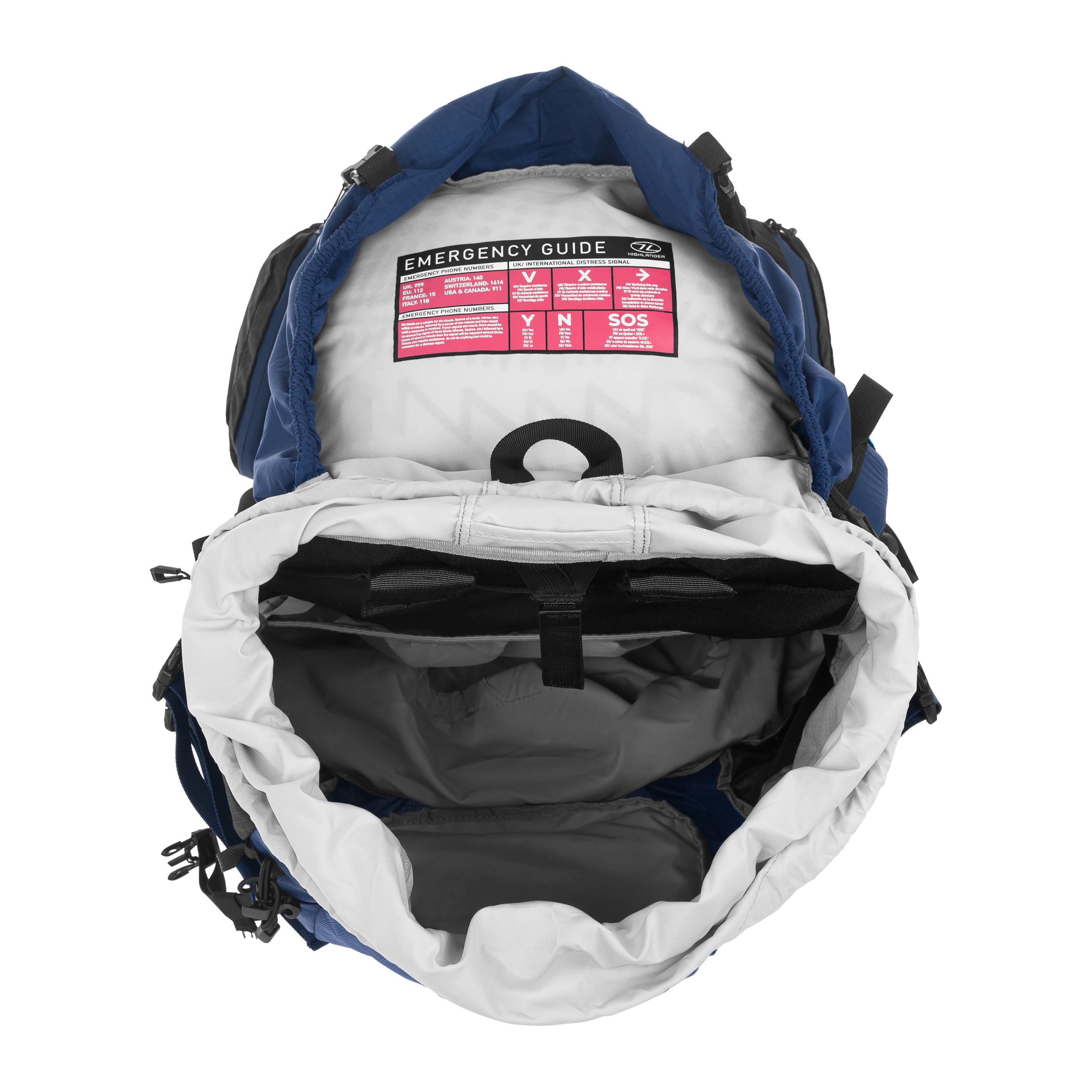 Plecak Highlander Outdoor Novar 60+5 l - Navy Blue