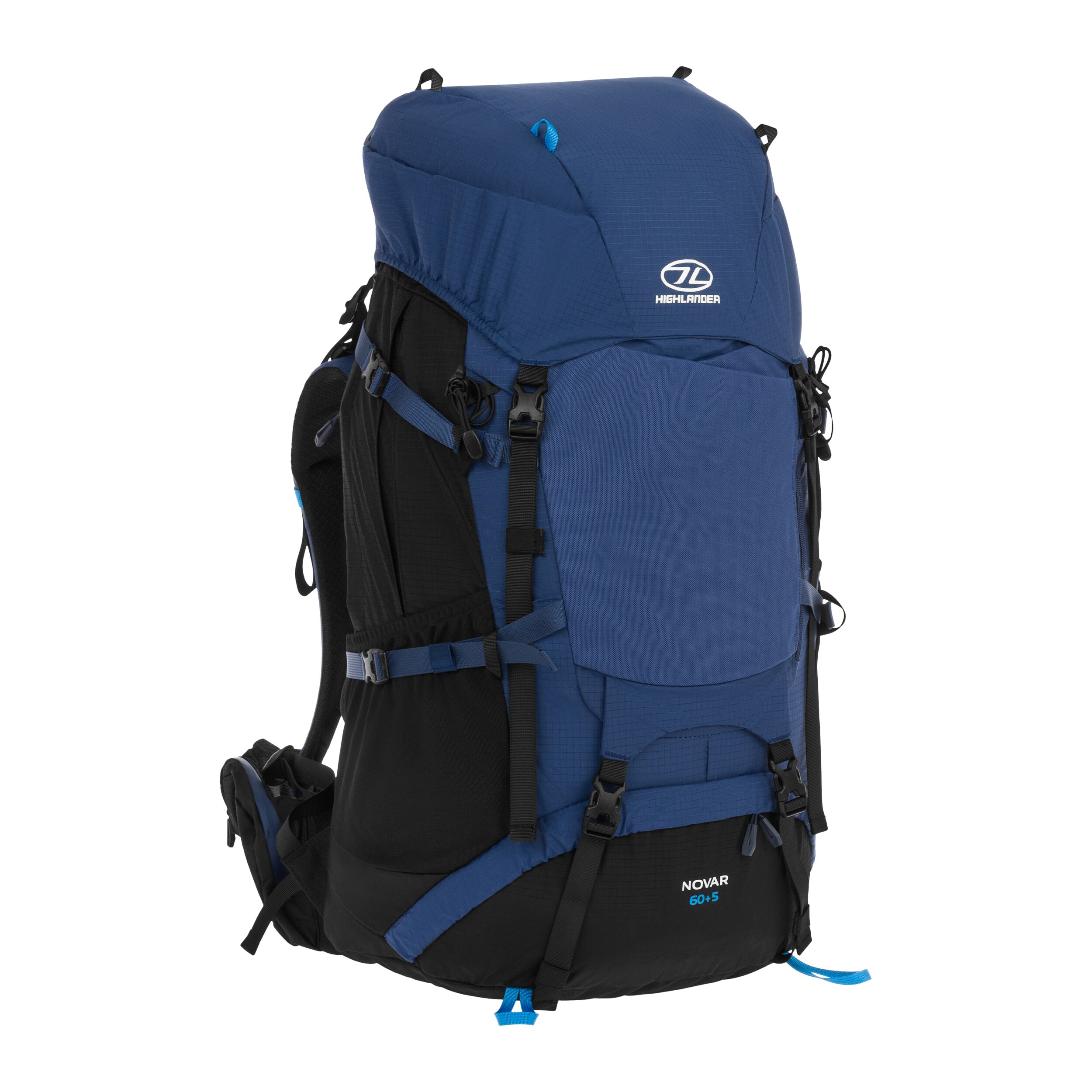 Plecak Highlander Outdoor Novar 60+5 l - Navy Blue