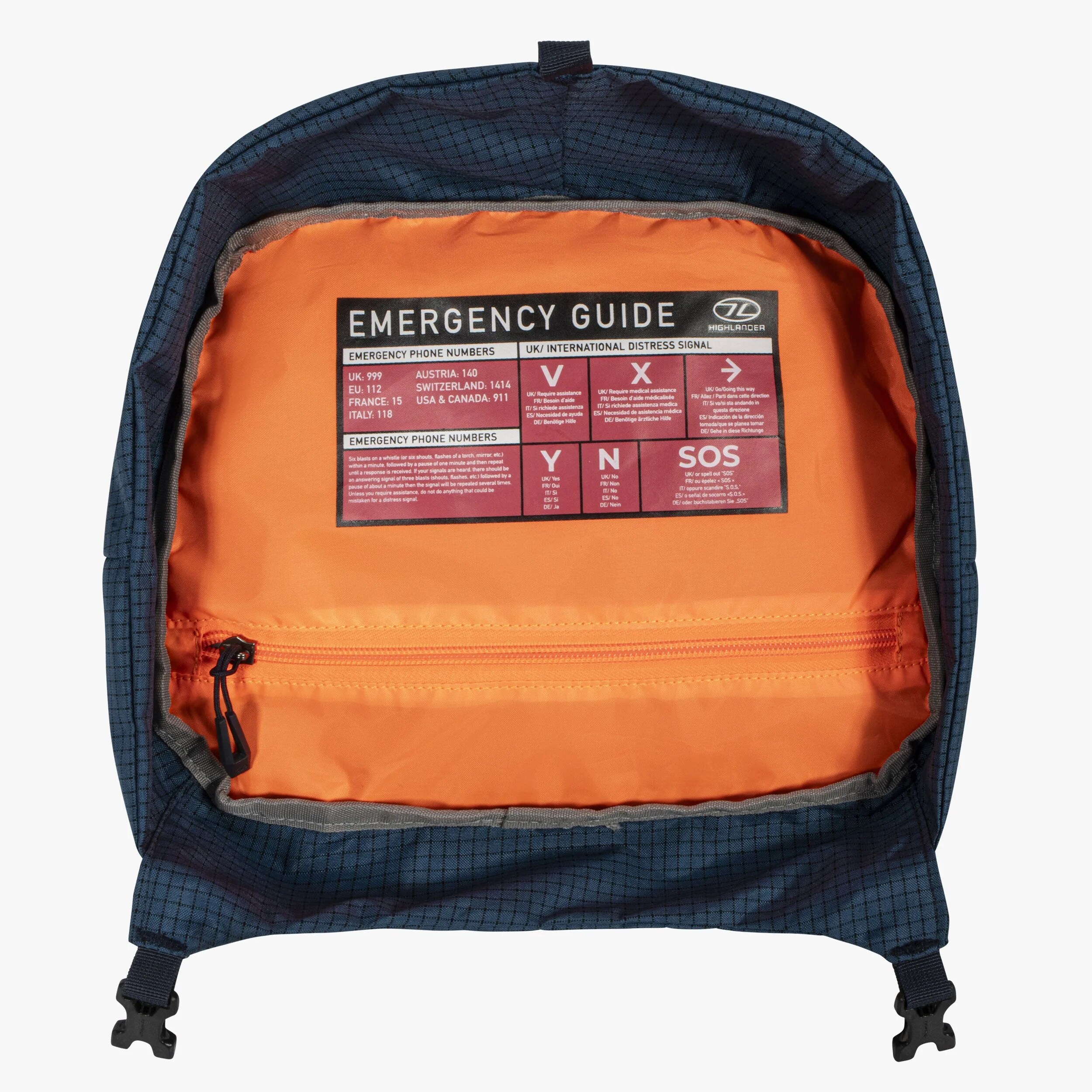 Plecak Highlander Outdoor Vulkan Rucksack 35 l - Navy Blue