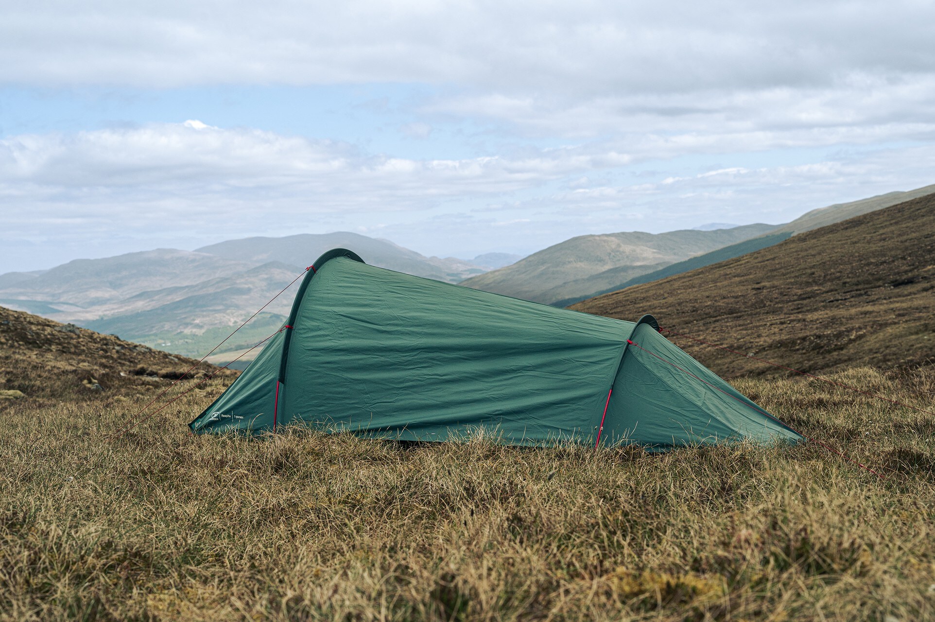 Namiot 1-osobowy Highlander Outdoor Respite Tunnel Tent - Pine Green