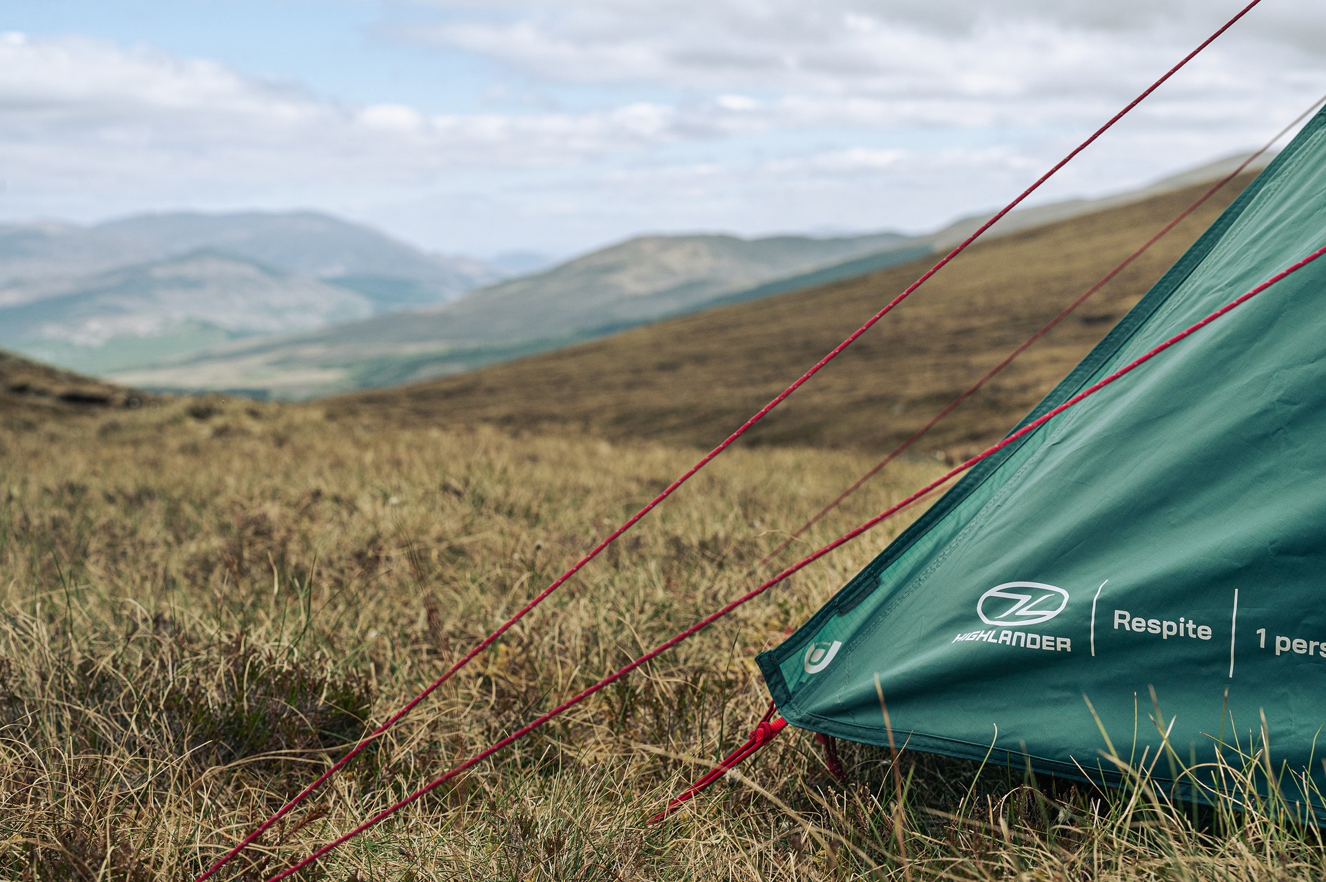 Namiot 1-osobowy Highlander Outdoor Respite Tunnel Tent - Pine Green