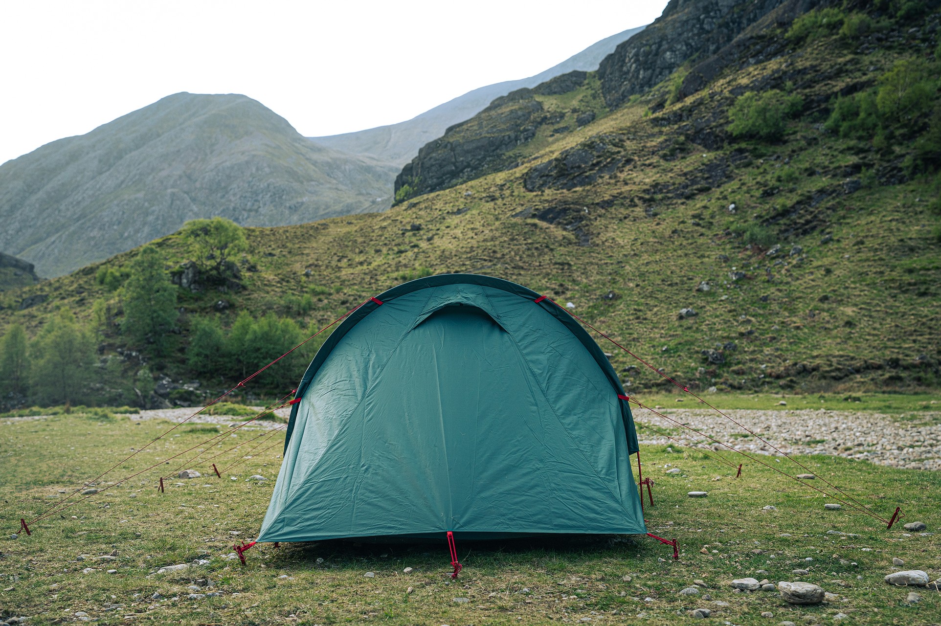 Namiot 2-osobowy Highlander Outdoor Respite Extended Tunnel Tent - Pine Green