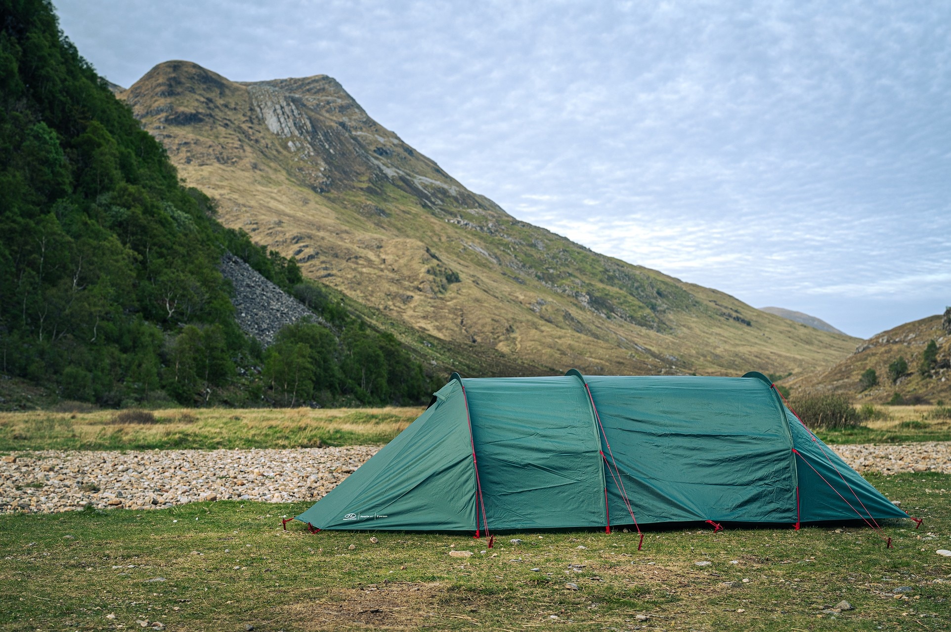 Namiot 2-osobowy Highlander Outdoor Respite Extended Tunnel Tent - Pine Green